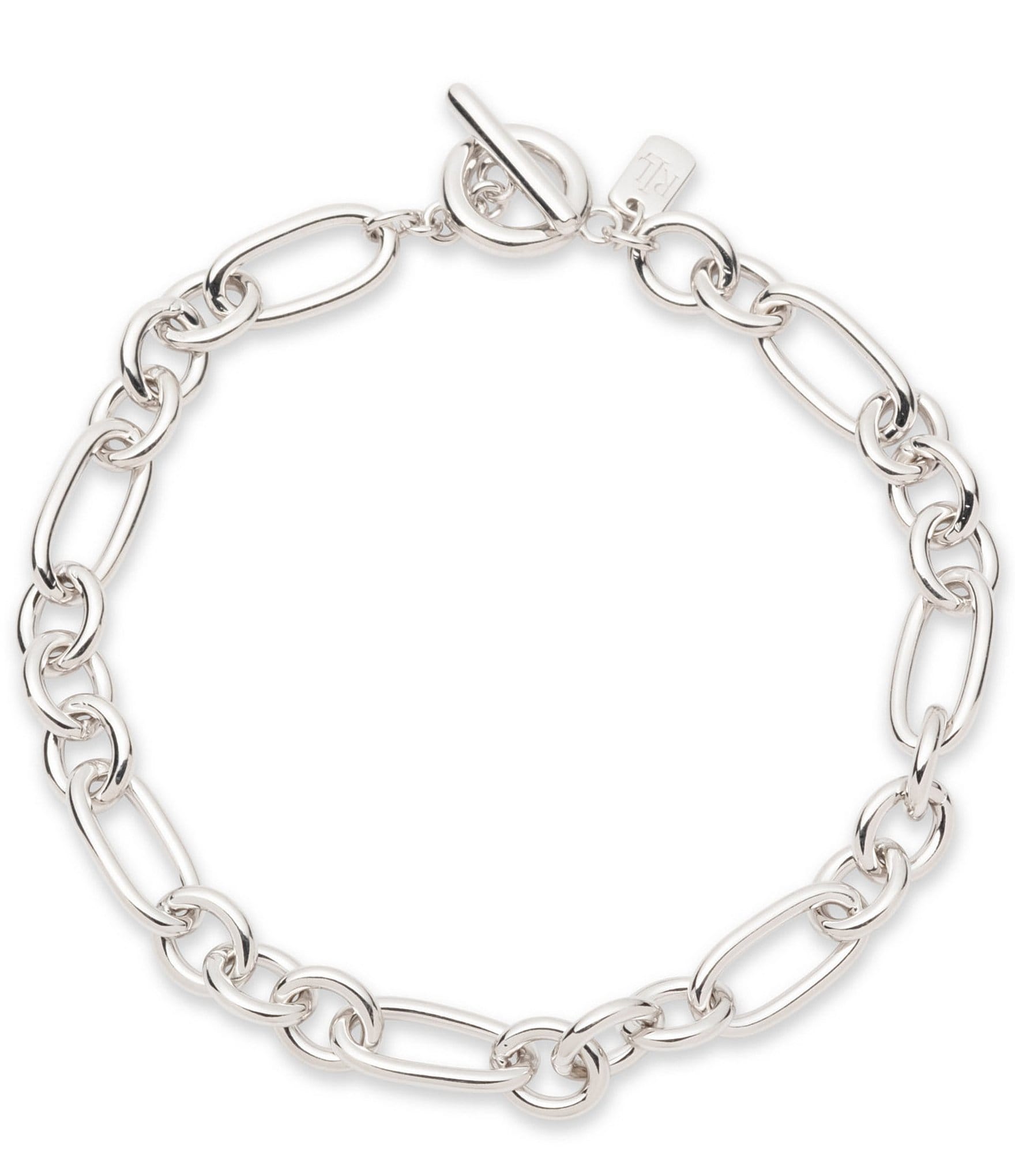 Lauren Ralph Lauren Sterling Silver Link Flex Line Chain