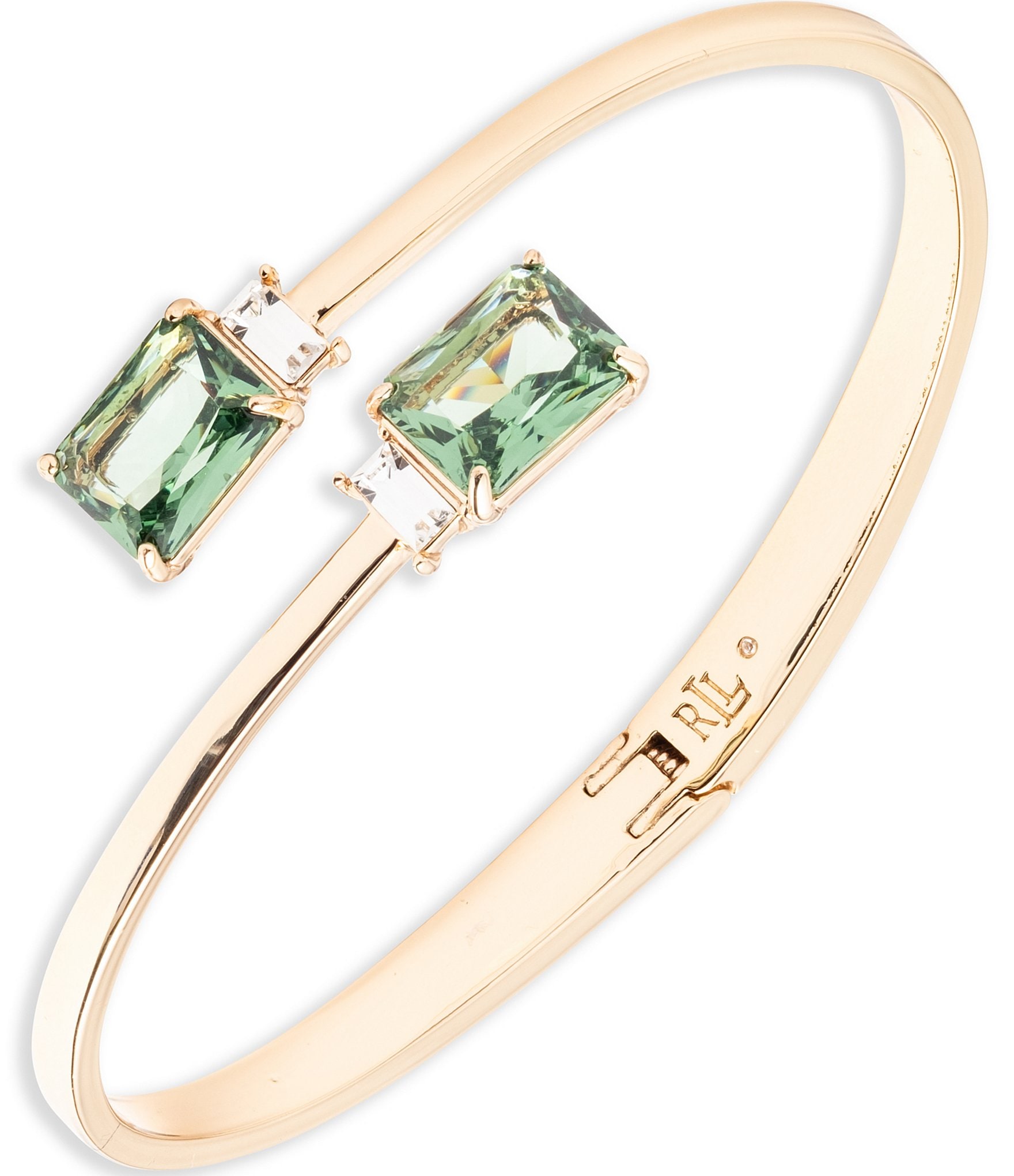 Lauren Ralph Lauren Stone Bypass Bangle Bracelet