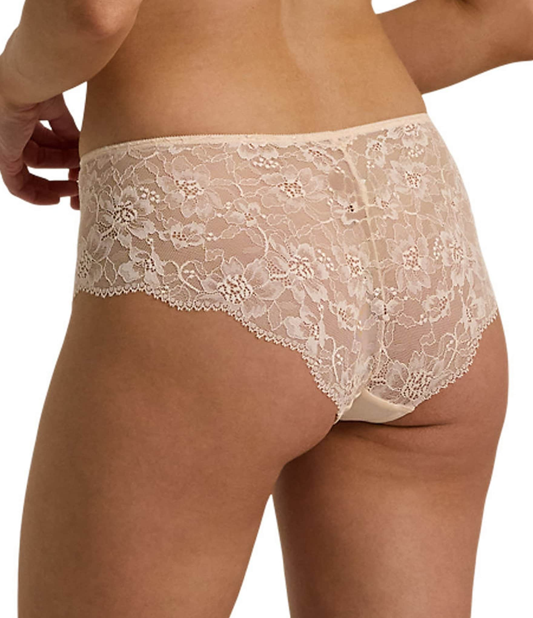 Lauren Ralph Lauren Stretch Lace Moderate Coverage Cheeky Hipster Panty