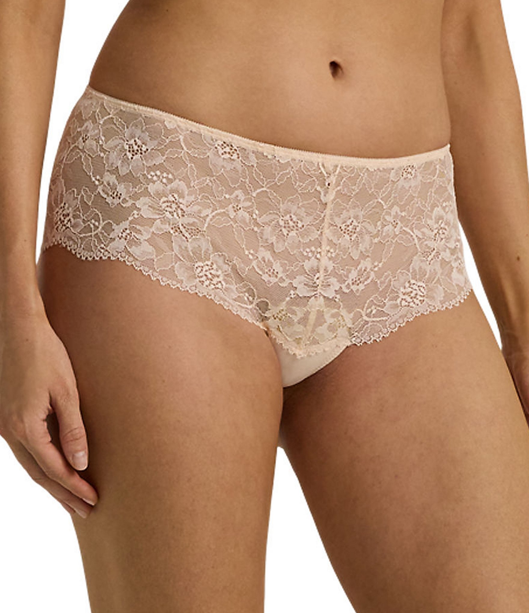 Lauren Ralph Lauren Stretch Lace Moderate Coverage Cheeky Hipster Panty