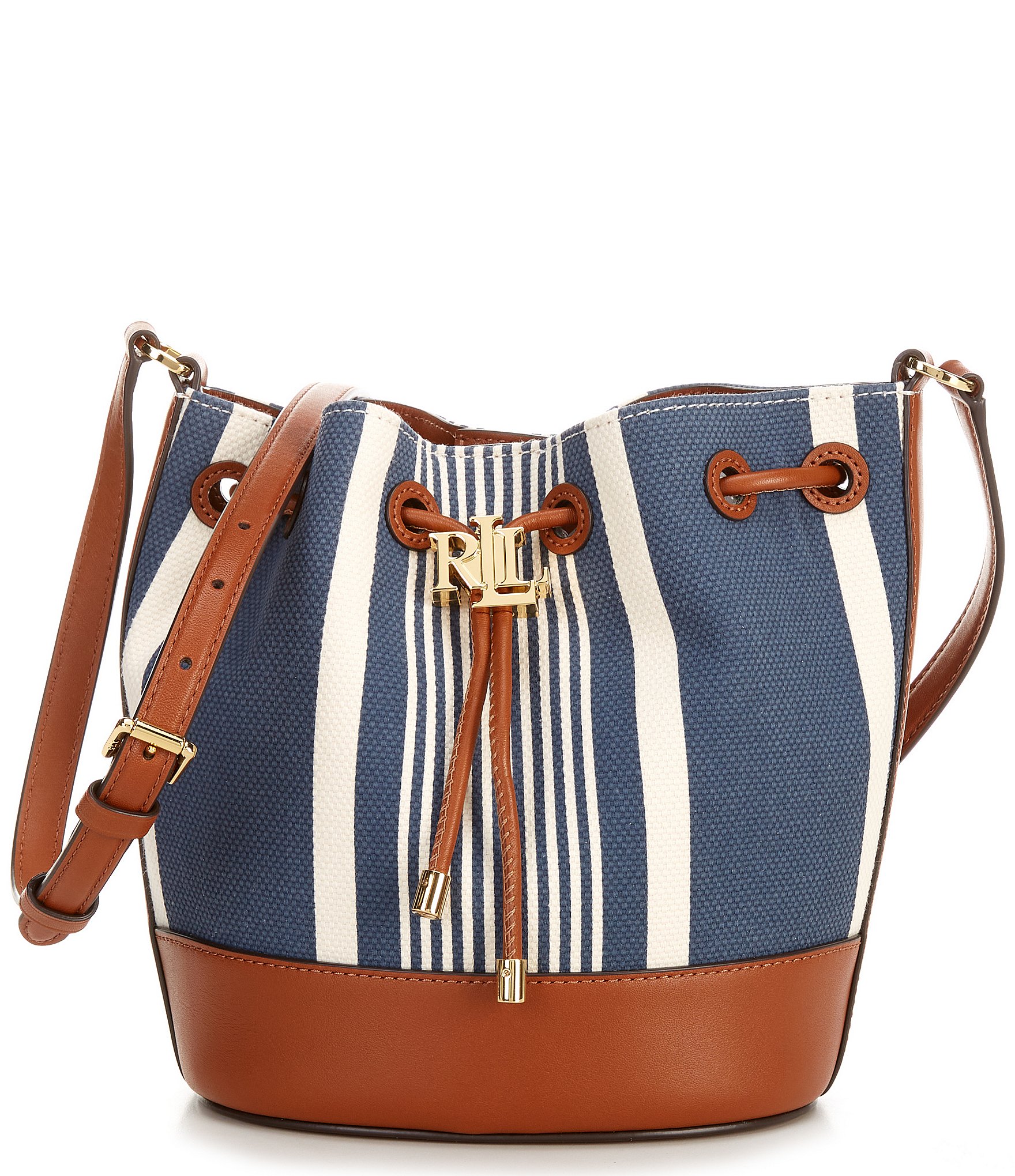 Lauren Ralph sale Lauren drawstring bucket bags