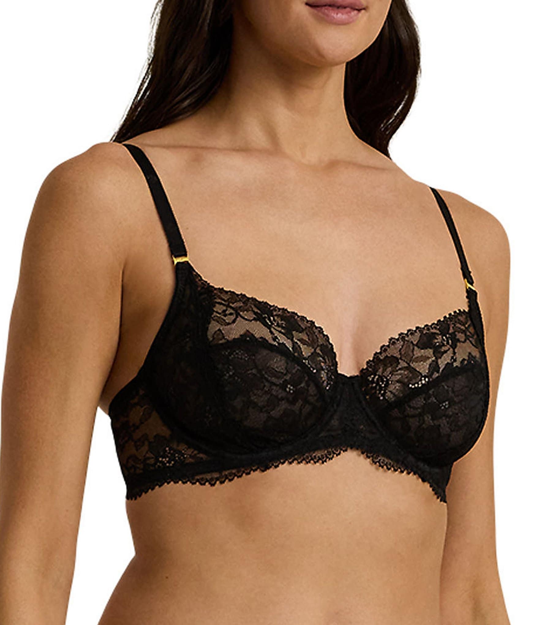 Lauren Ralph Lauren Unlined Full-Coverage Lace Bra