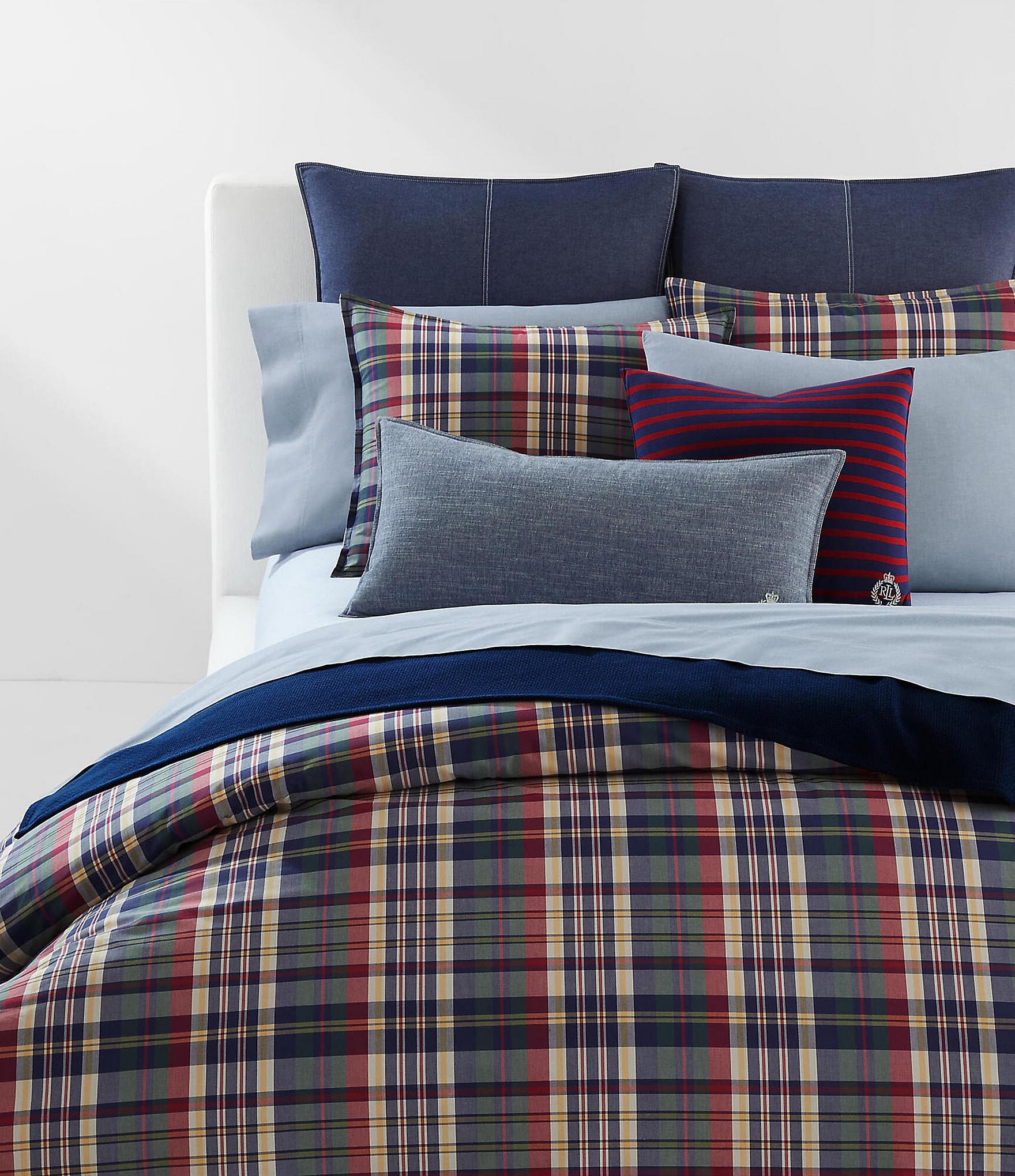 Lauren Ralph Lauren Wilson Plaid Comforter Mini Set | Dillard's