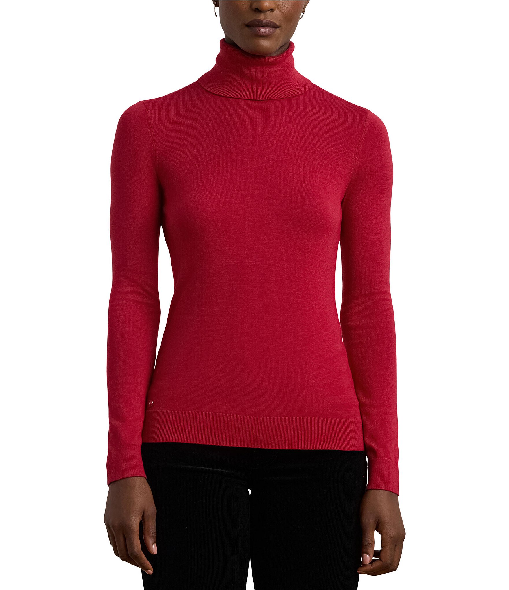 Ralph lauren red turtleneck sweater online