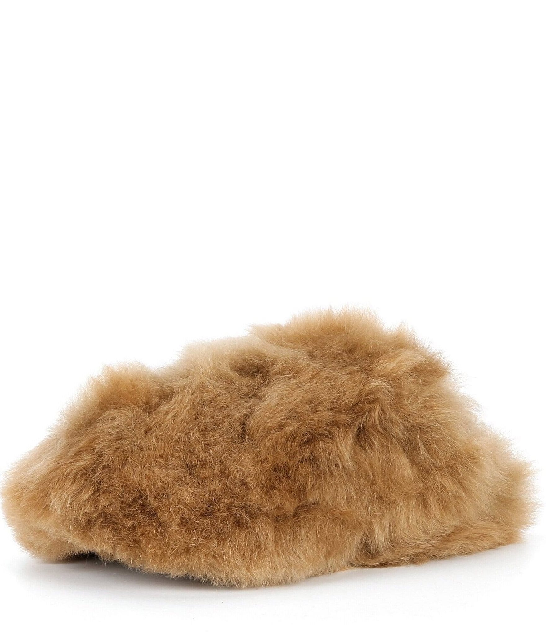 Le' AL.X Shearling Alpaca Fur Blend Slippers