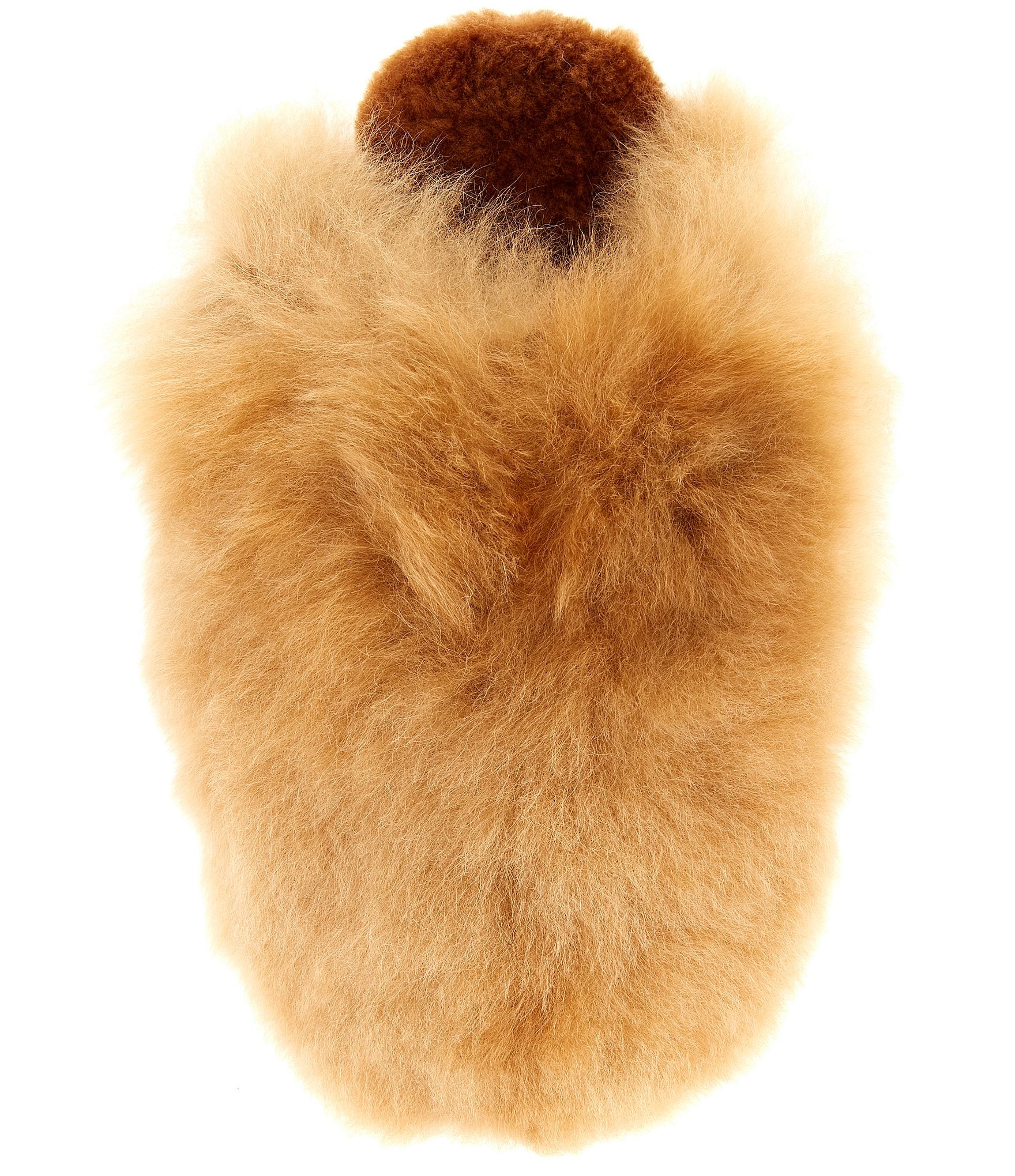 Le' AL.X Shearling Alpaca Fur Blend Slippers