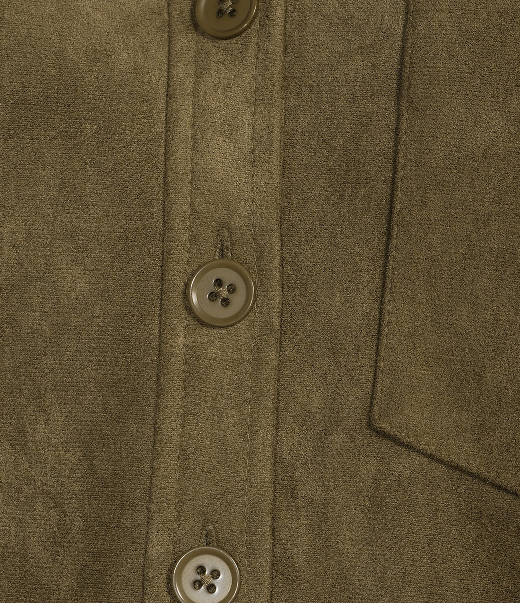 Le' AL.X Suede Crocodile Collared Long Sleeve Coordinating Jacket