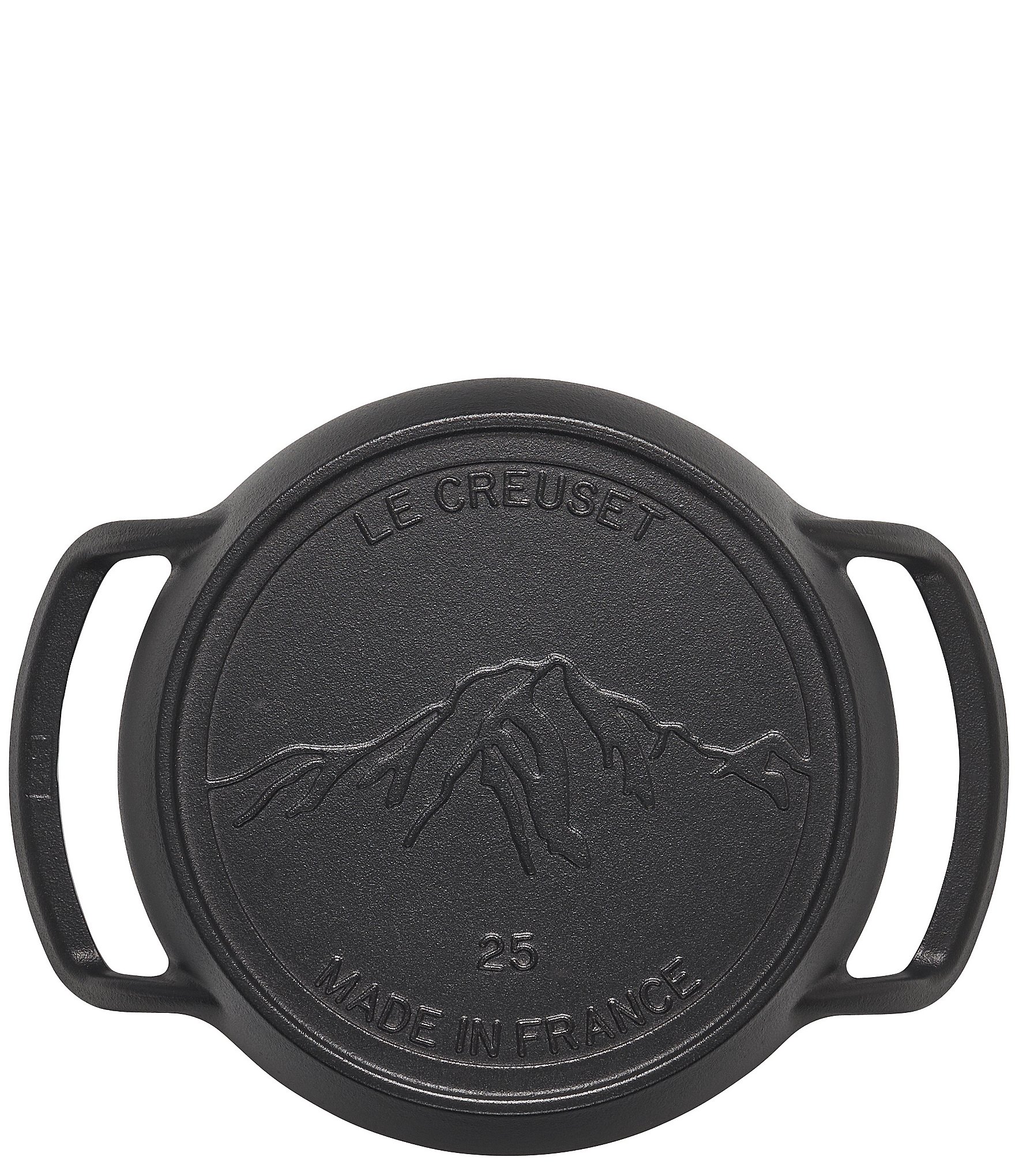Le Creuset 10#double; Enameled Cast Iron Alpine Outdoor Skillet