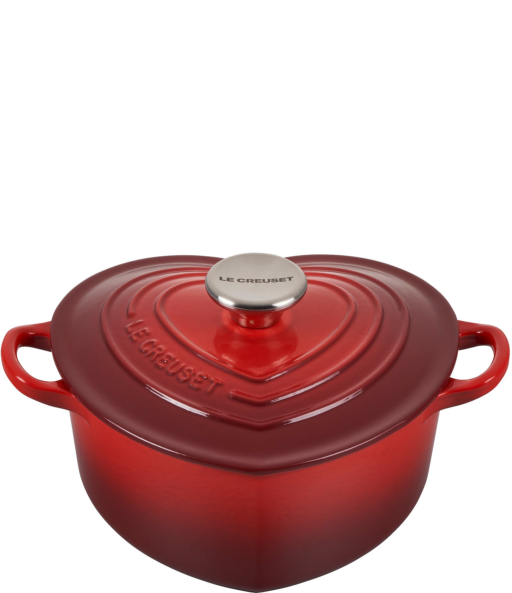 Le Creuset 2-qt Heart Cocotte with Stainless Steel | Dillard's