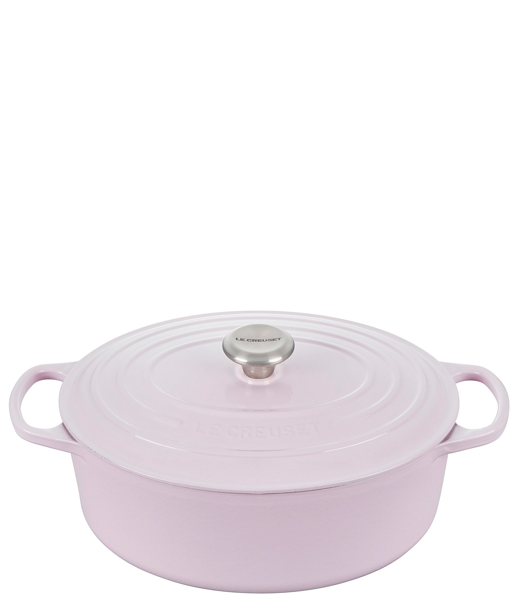 Le Creuset Oval French Oven - Signature 6.75 Qt - Oyster Grey