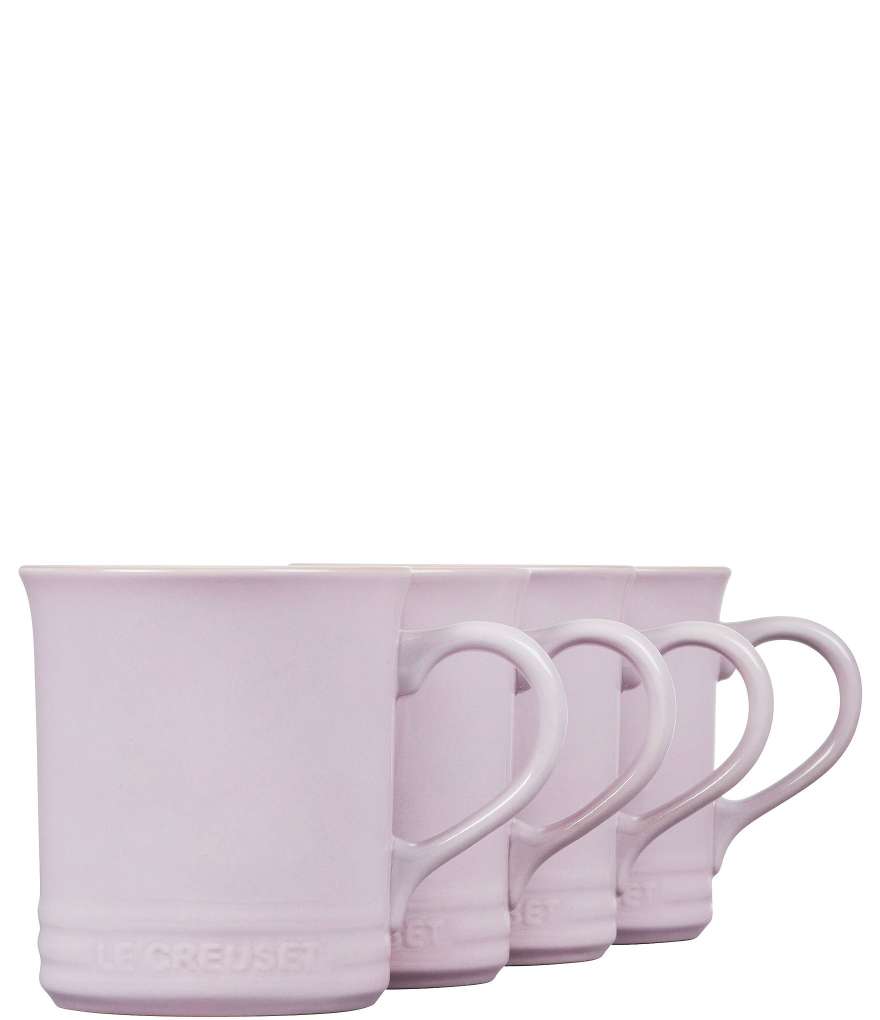 Le Creuset Stoneware Mugs Set of 4 - Licorice