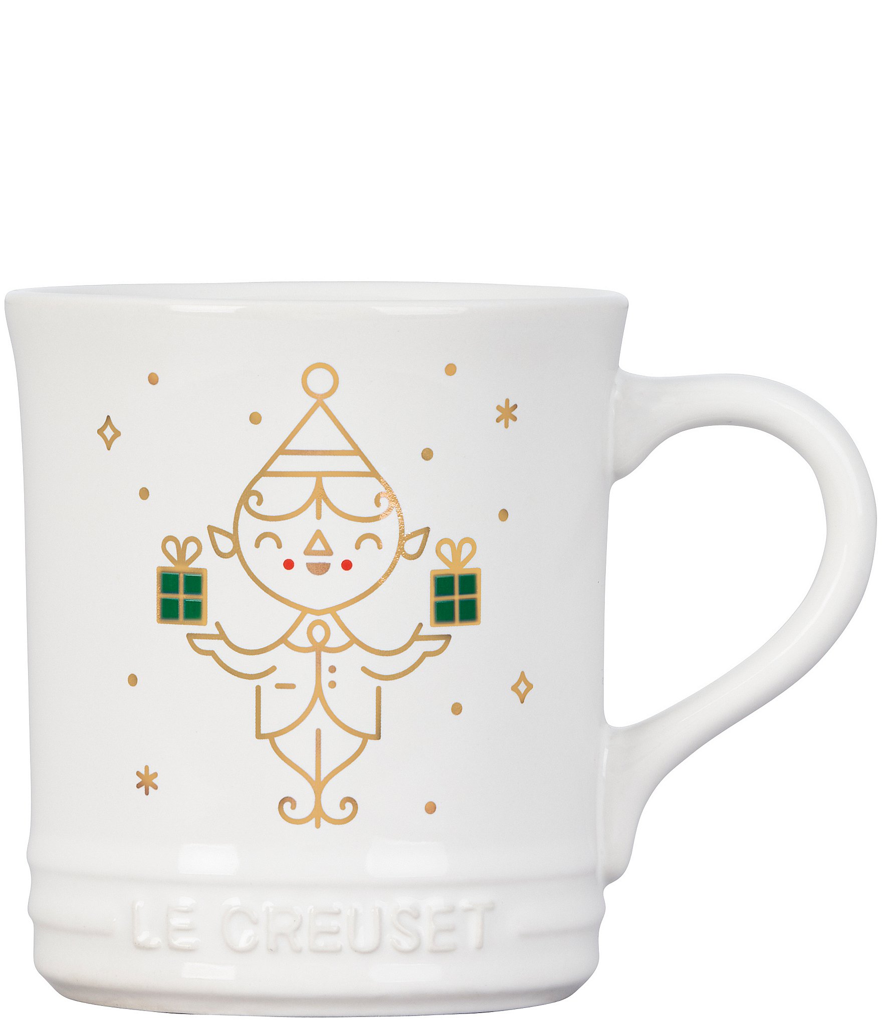 Le Creuset Noel Collection Snowman Mug, White