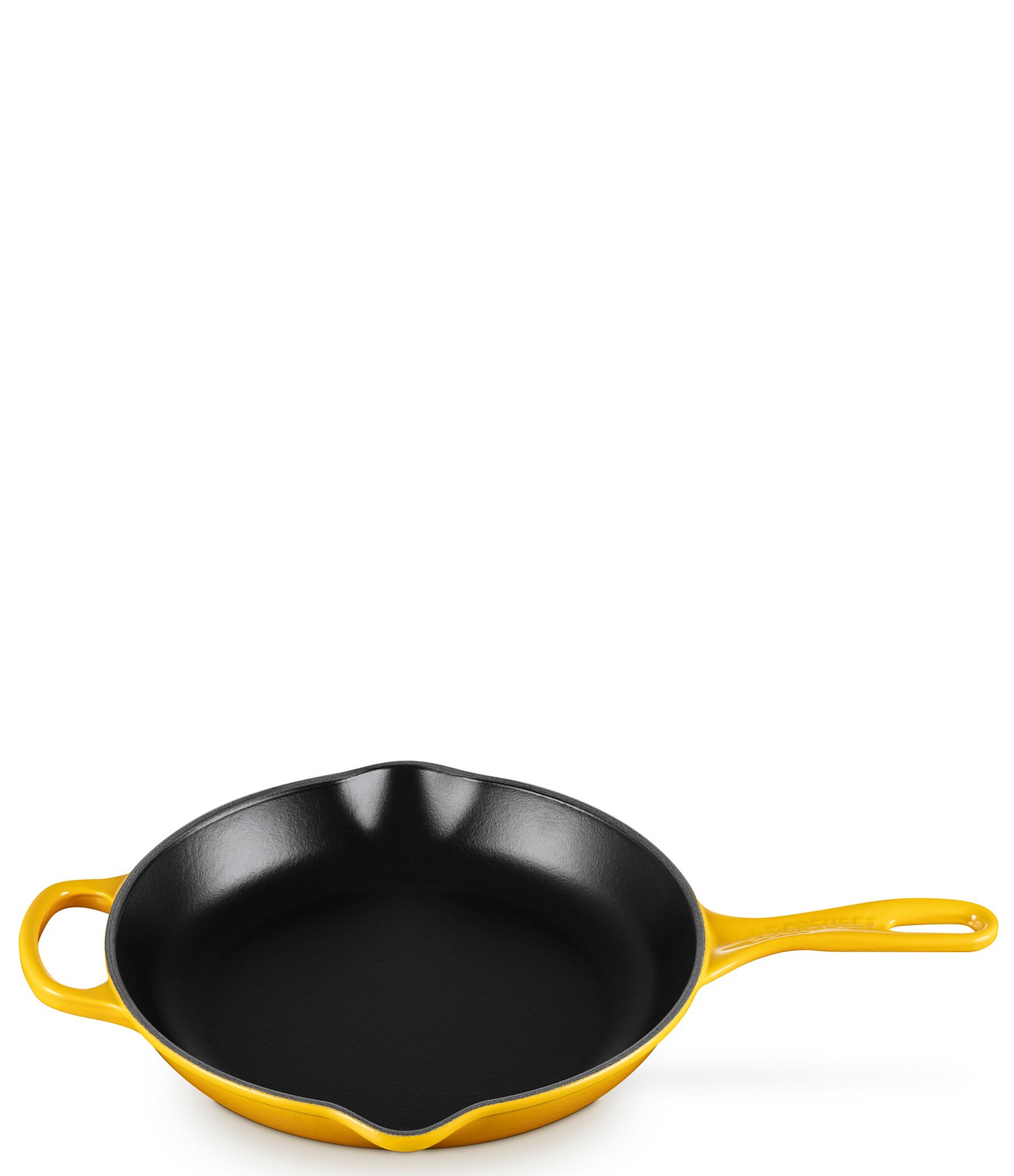 Le Creuset Signature 10.25#double; Enameled Cast Iron Handle Skillet - Nectar