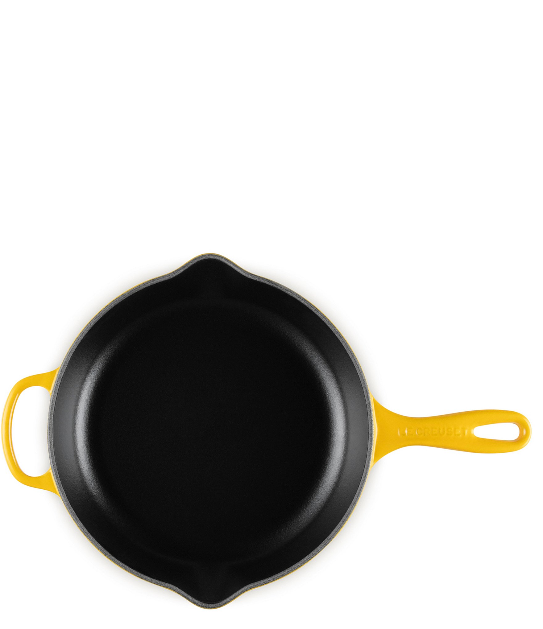 Le Creuset Signature 10.25#double; Enameled Cast Iron Handle Skillet - Nectar