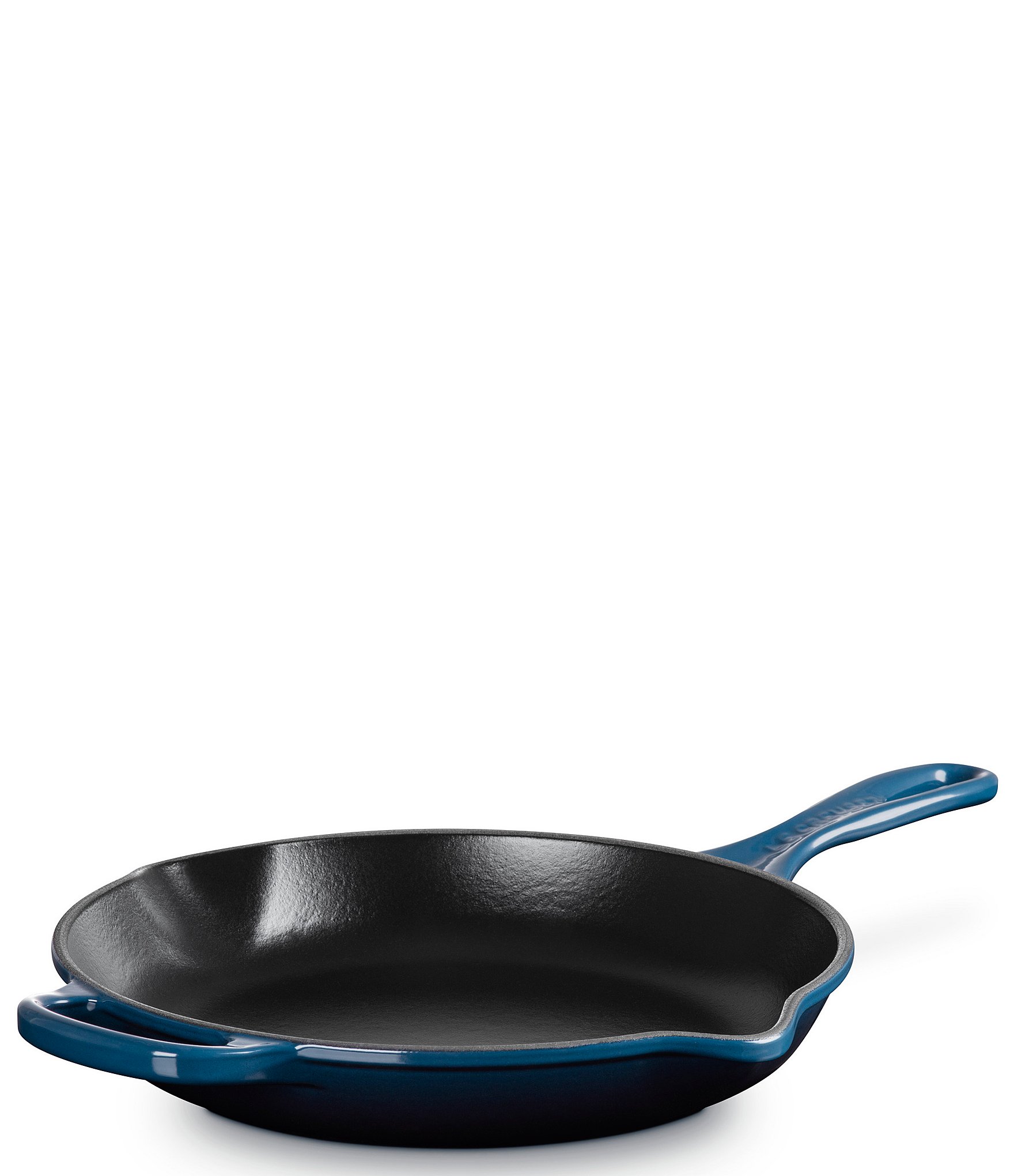 Le Creuset Signature Enameled Cast Iron Handle Skillet, 10.25#double;
