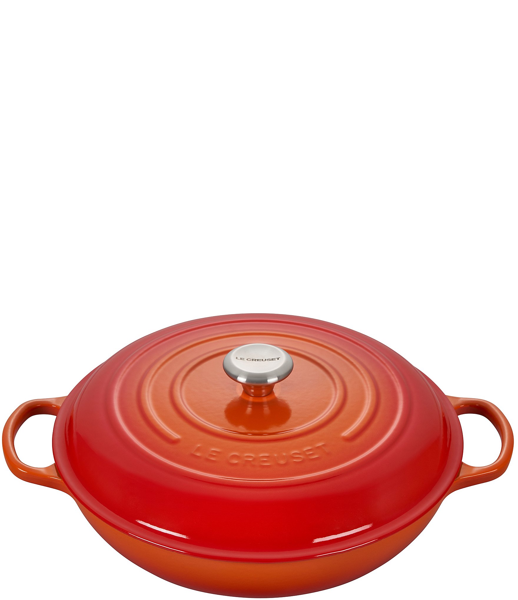 Le Creuset Signature 5-Qt Enameled Cast Iron Braiser with Stainless Steel Knob