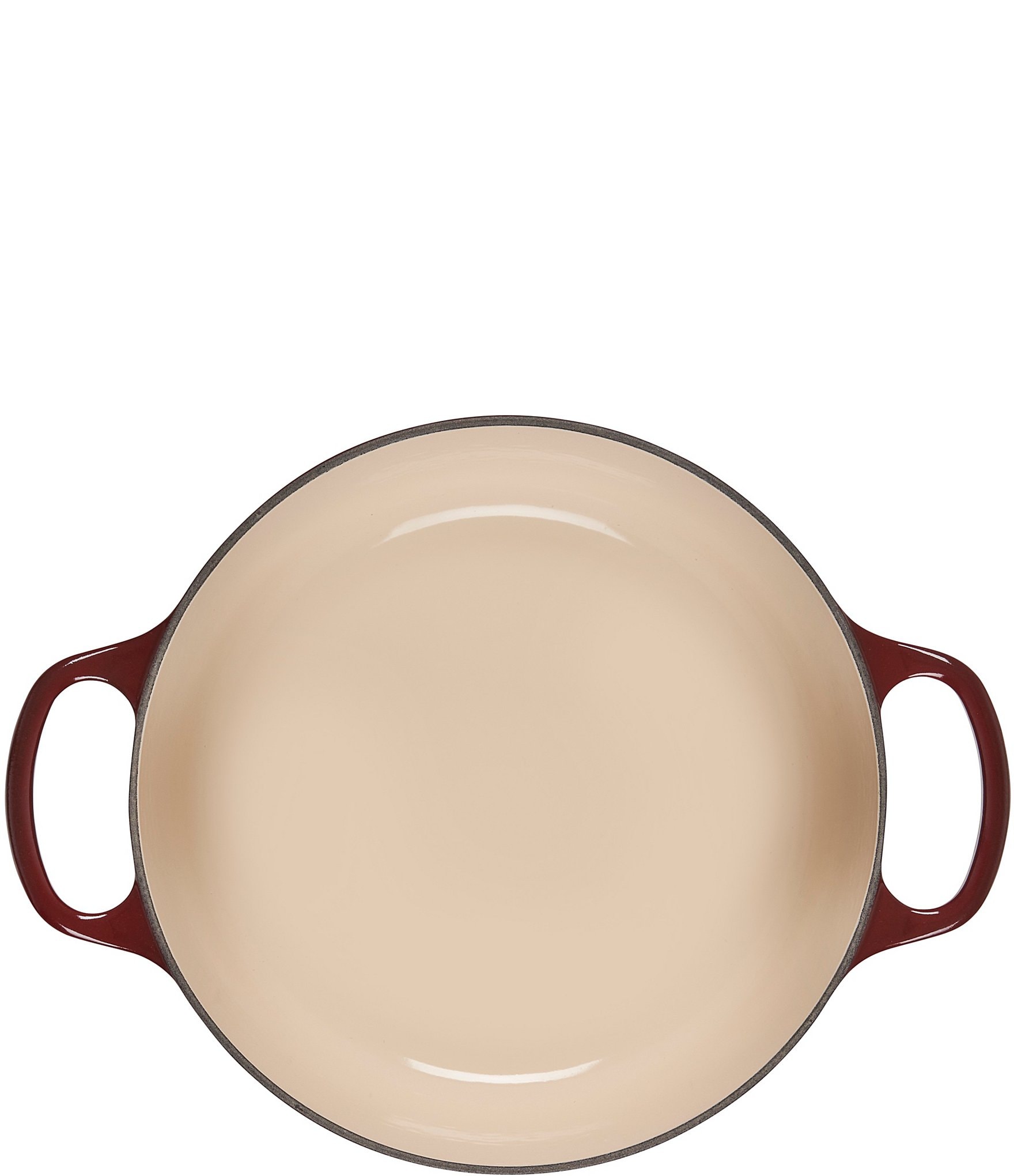 Le Creuset Signature -Quart Round Enameled Cast Iron Dutch Oven with Gold Stainless Steel Knob