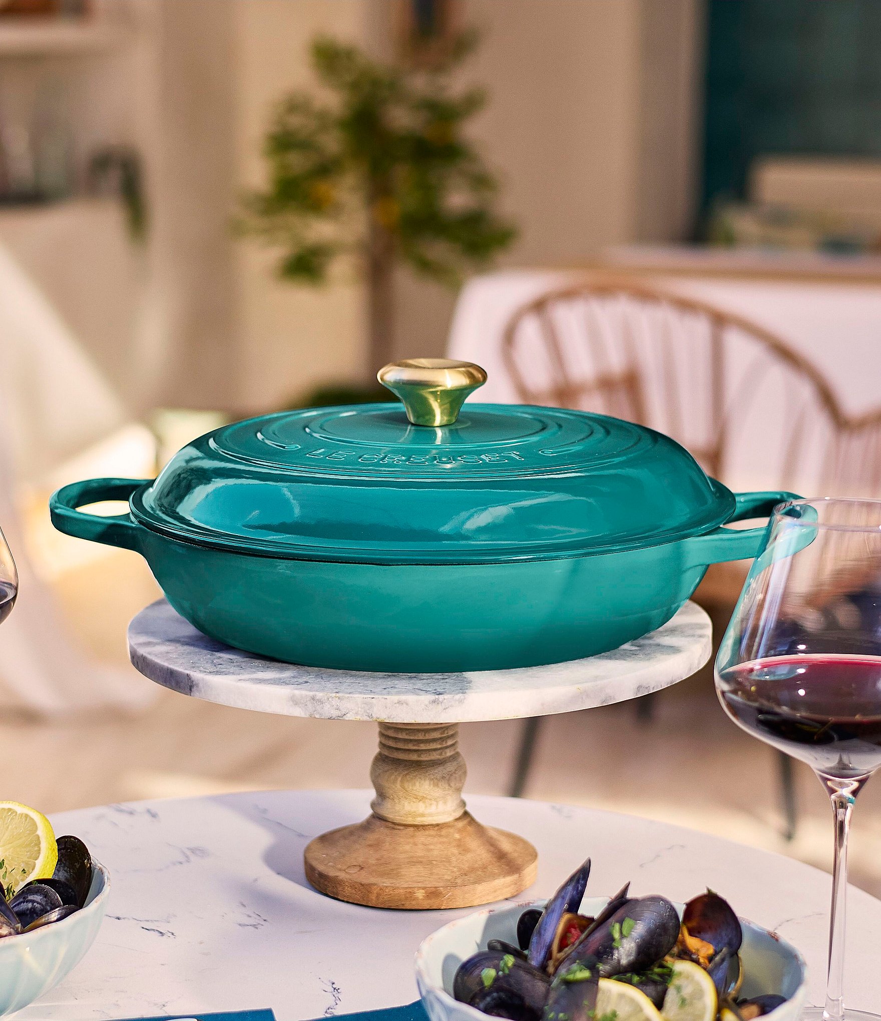 Le Creuset Signature 3.75-Quart Enameled Cast Iron Braiser