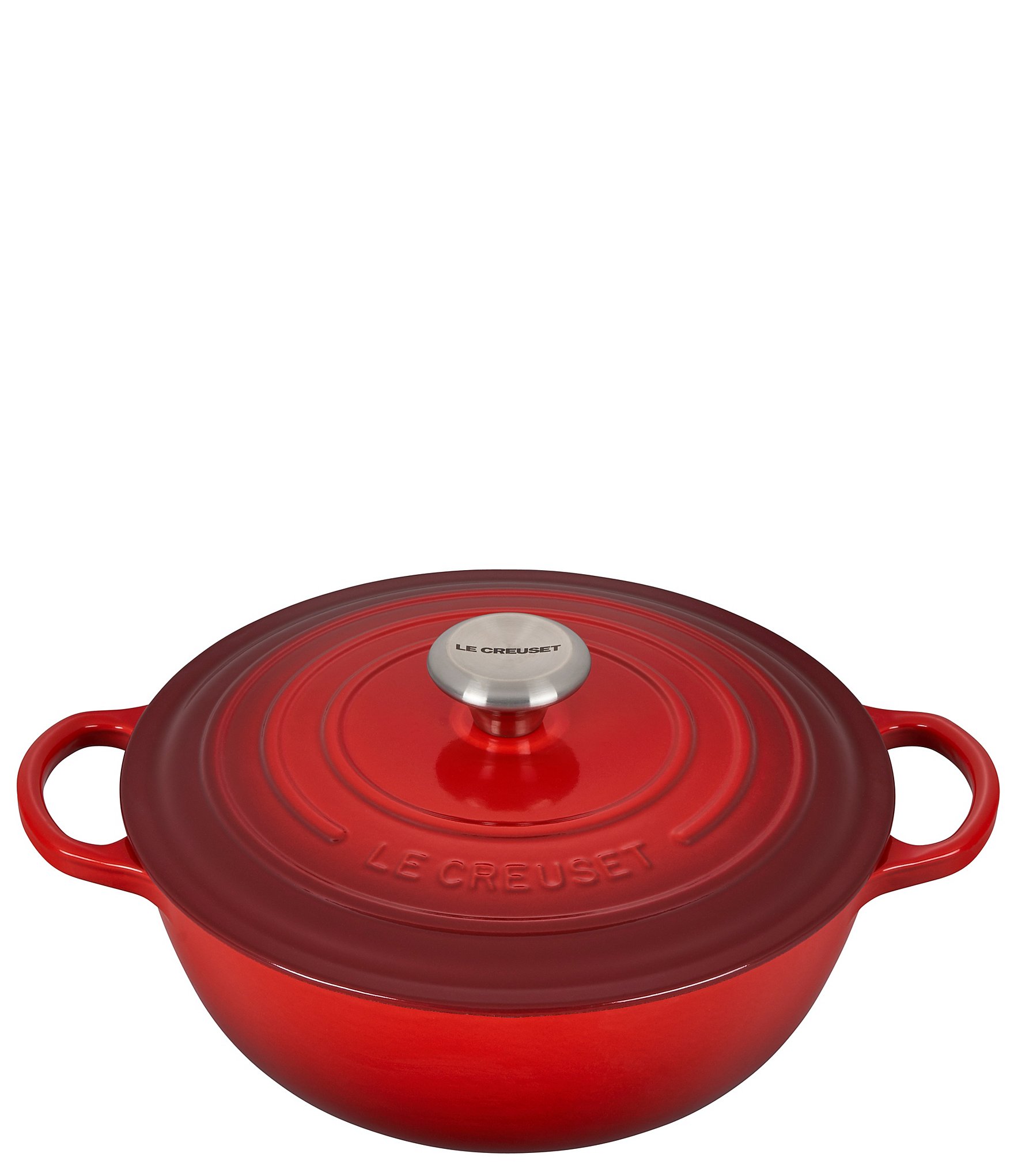 Le Creuset Signature Enameled Cast Iron Chef's Oven With Stainless Steel Knob, 7.5-Quart