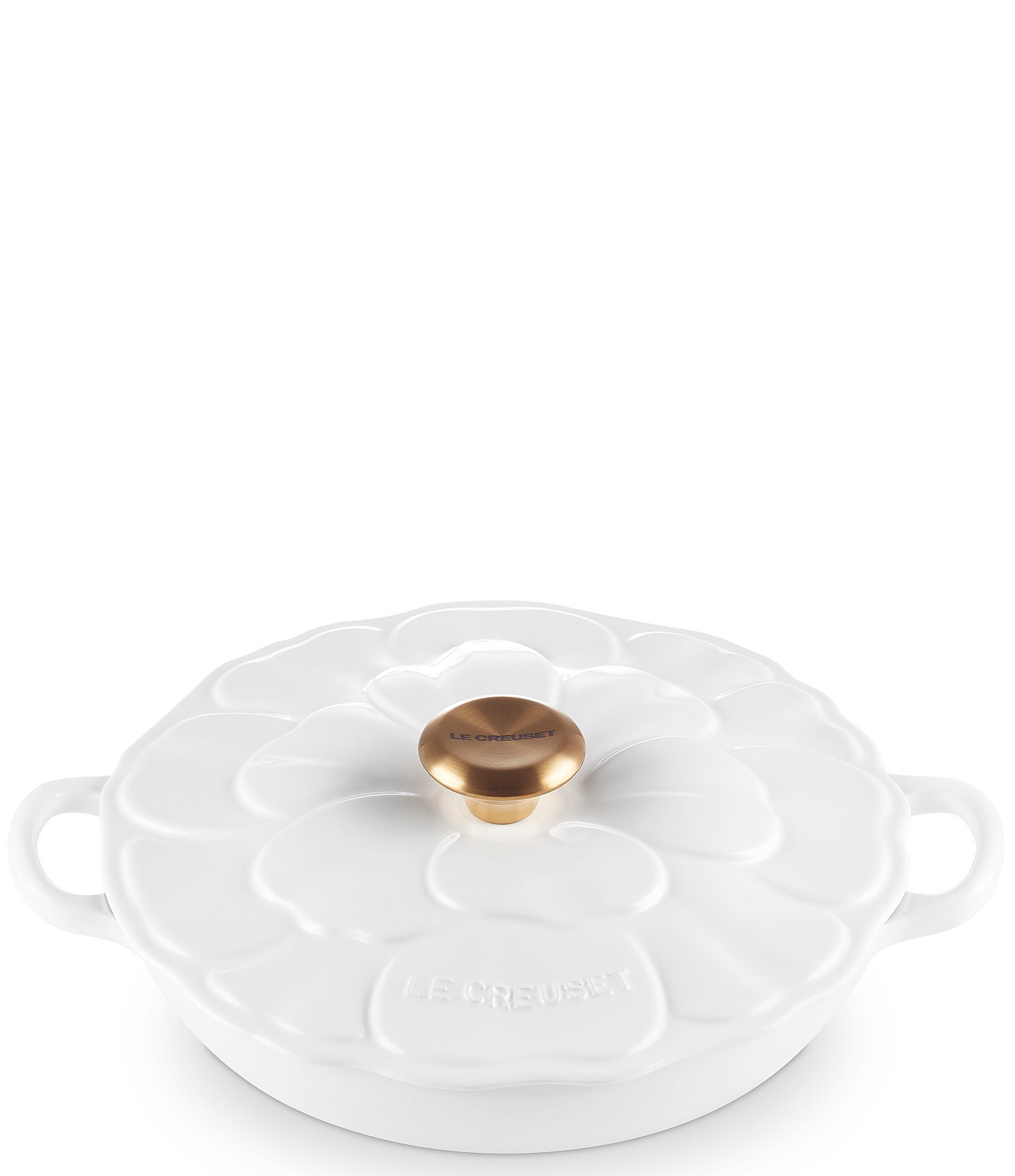Le Creuset Signature Enameled Cast Iron Petal Braiser, 2.25qt.