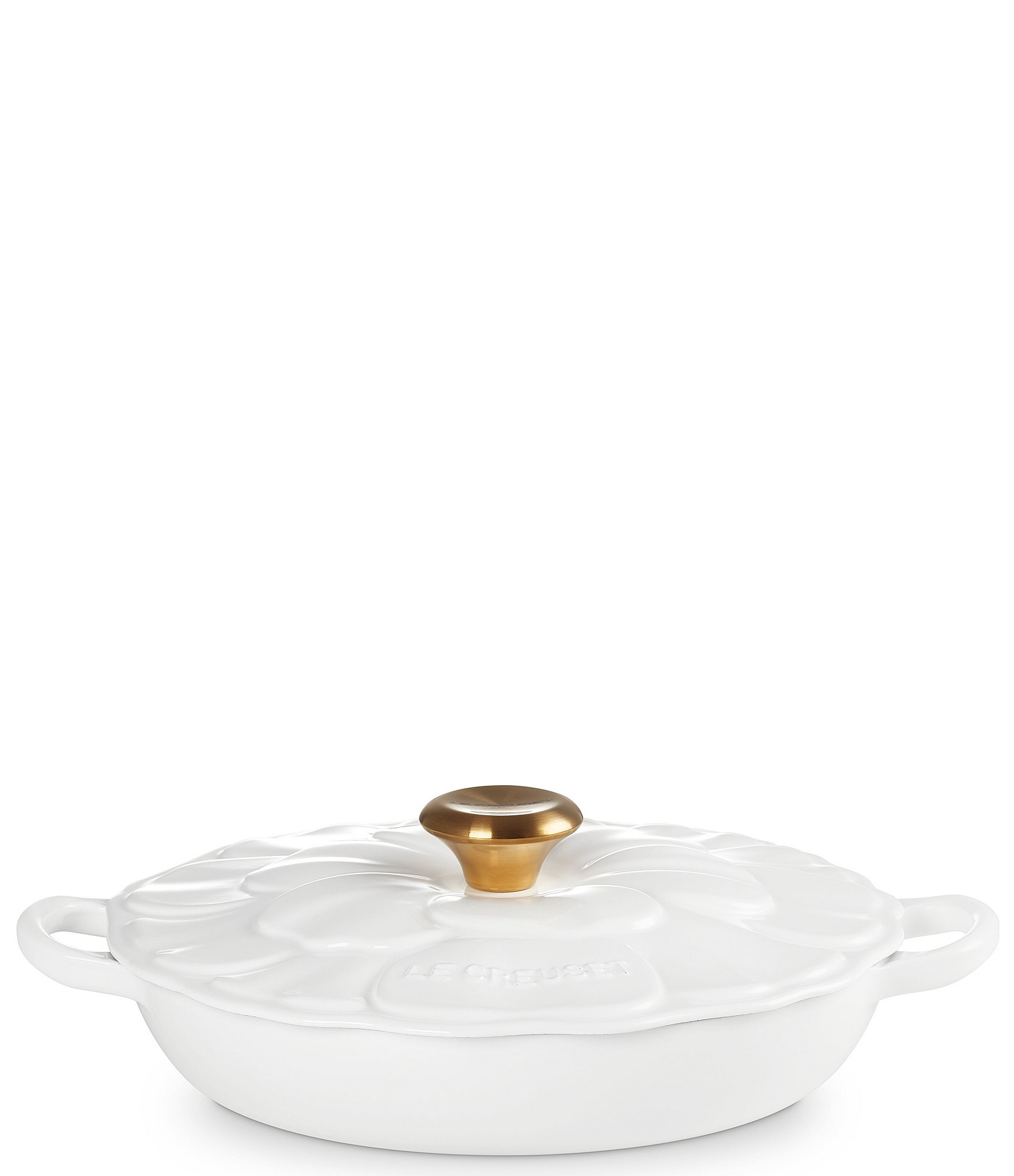 Le Creuset Signature Enameled Cast Iron Petal Braiser, 2.25qt.