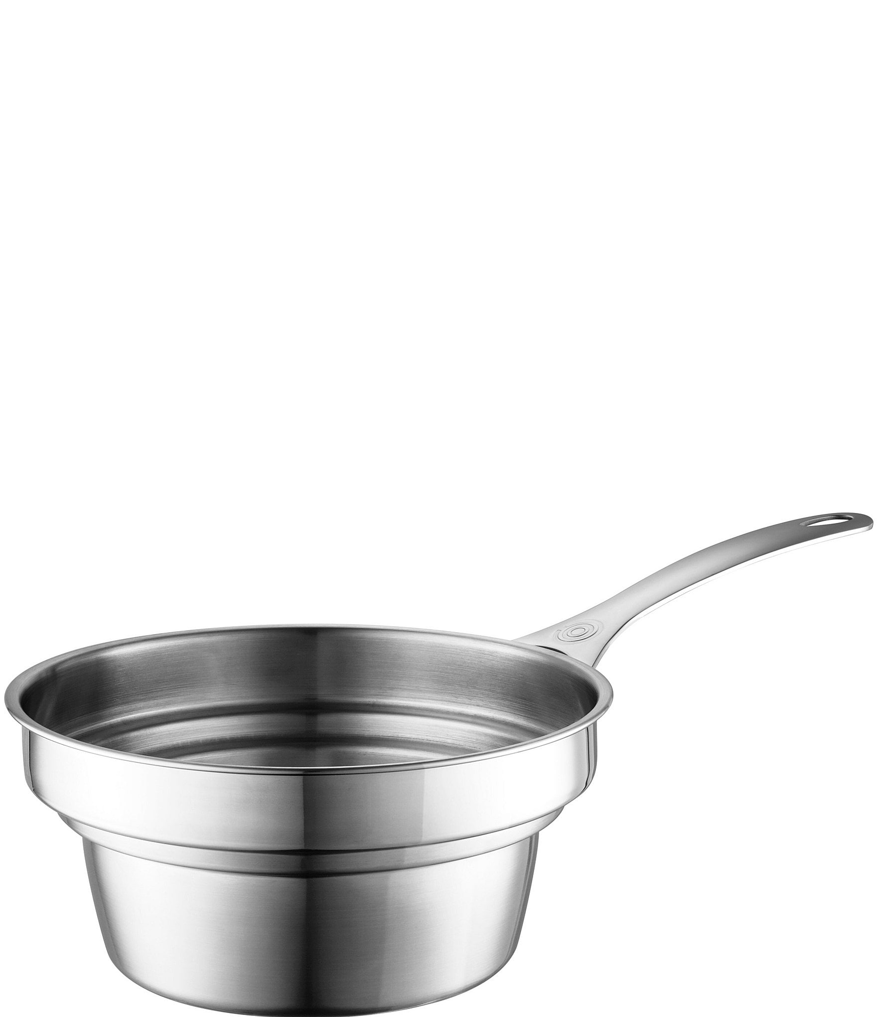 American Kitchen 2-quart Premium Stainless Steel Saucepan with Double  Boiler Insert and Cover