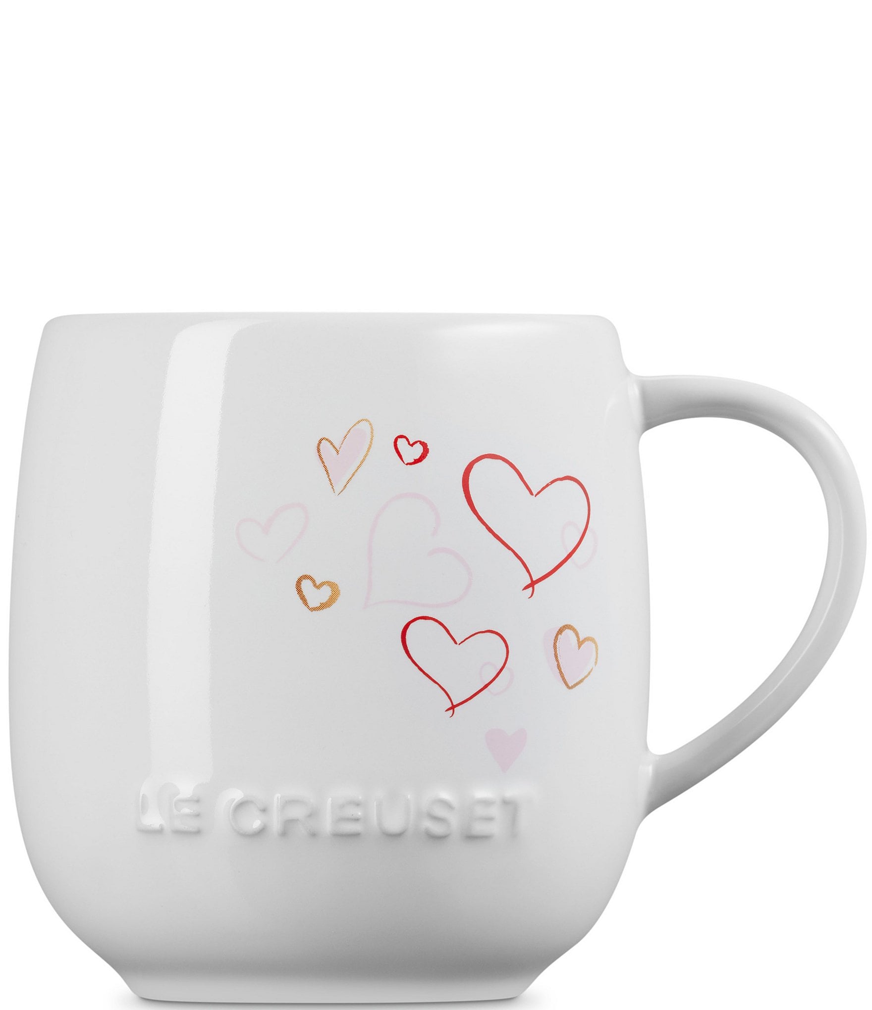 Le Creuset Stoneware Heritage Mon Coeur Mug, 13-oz.