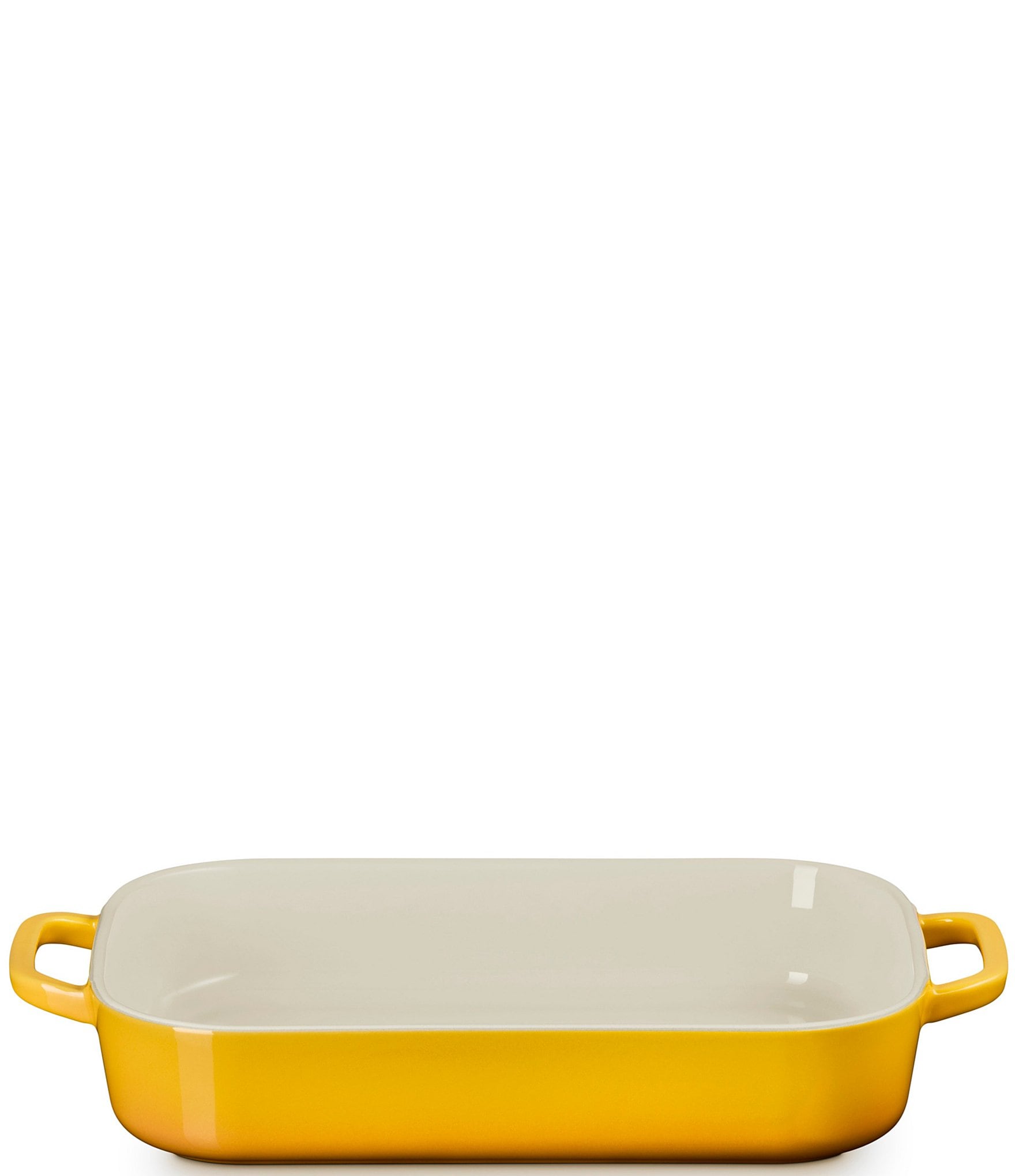 Le Creuset Stoneware Rectangular Dish With Platter Lid, 2.75Qt. - Nectar