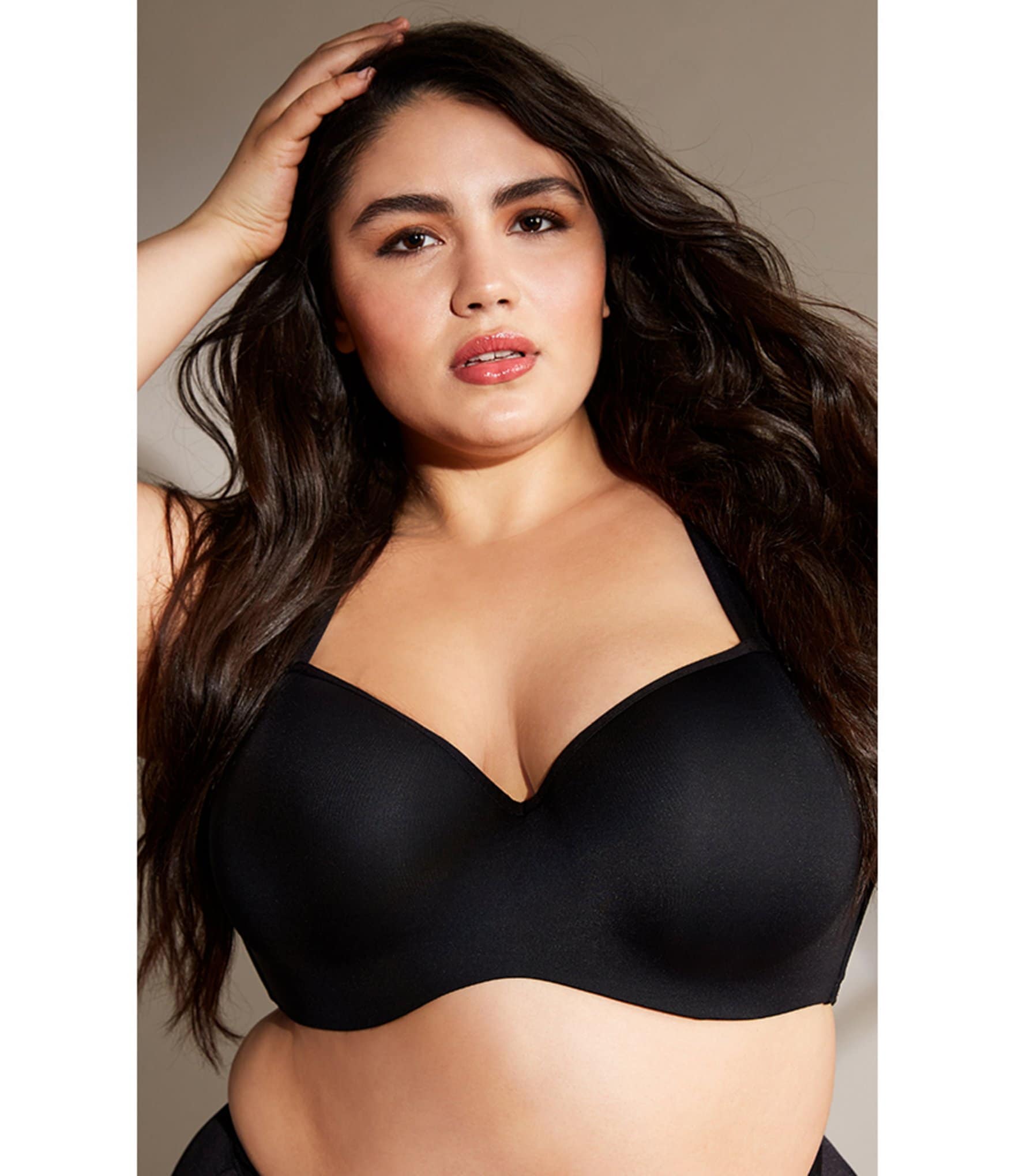 Le Mystere Dream Tisha Full-Figure Sweetheart Neck Seamless Bra