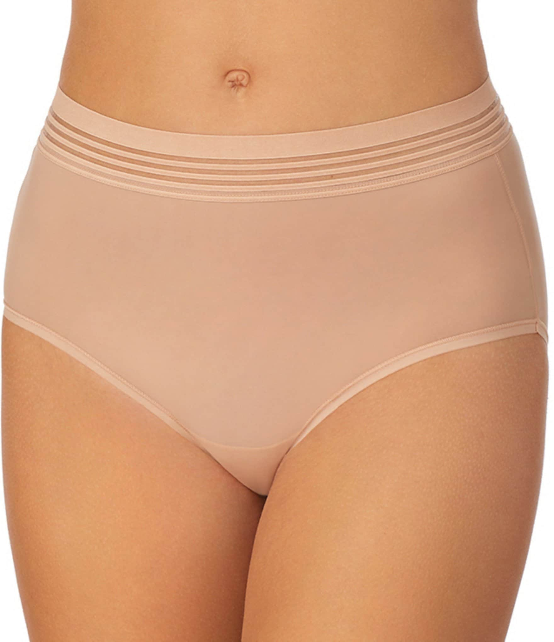 Le Mystere Second Skin Stripe Elastic Brief Panty