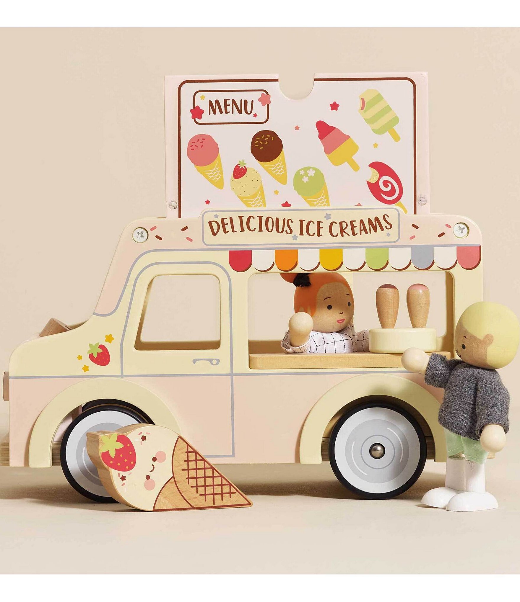 Le Toy Van Daisylane Dolly Ice Cream Van