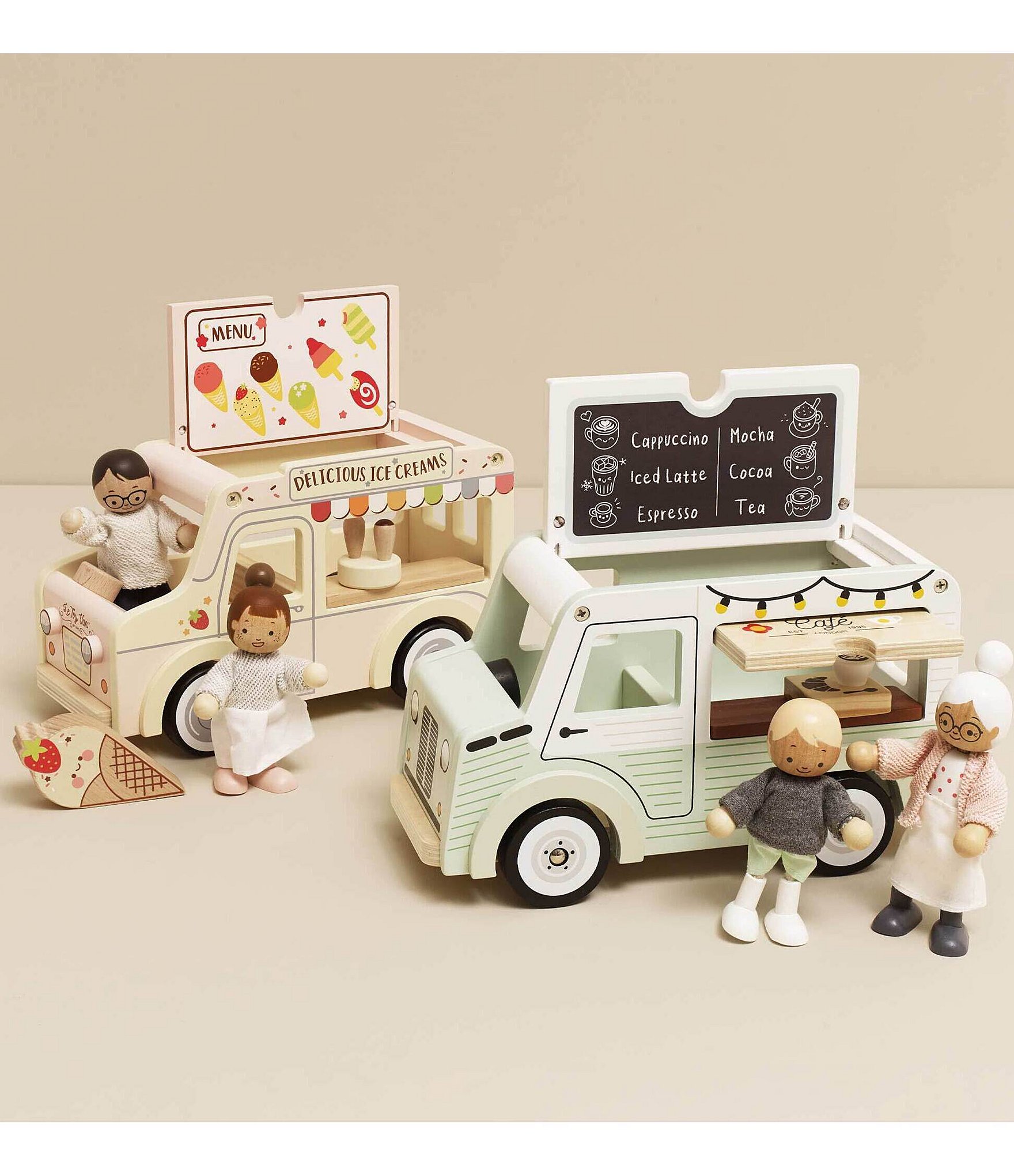 Le Toy Van Daisylane Dolly Ice Cream Van