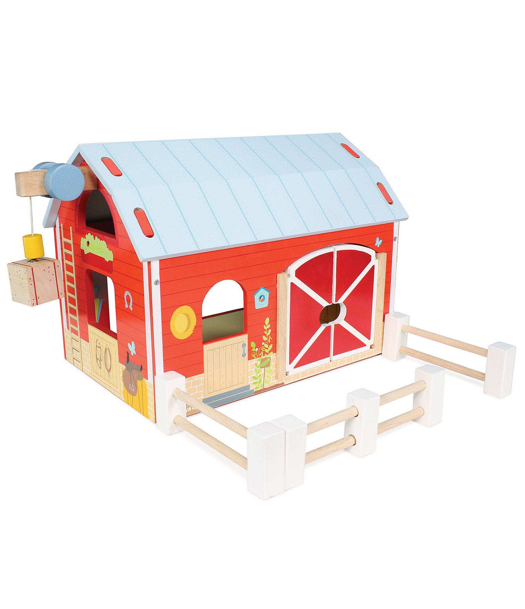 Wooden barn hot sale toy