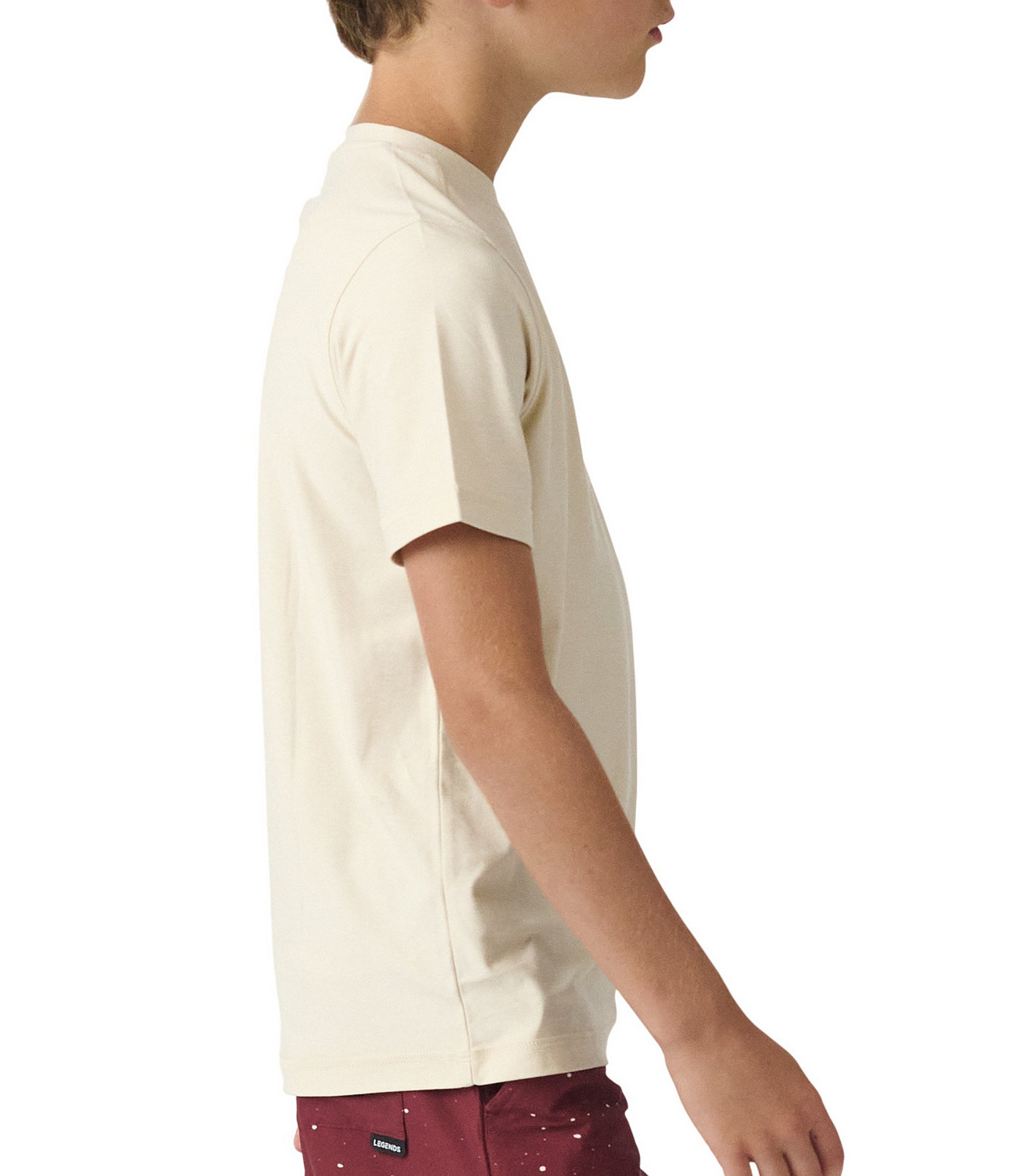 Legends Big Boys Aire Crew Neck Short Sleeve T-Shirt