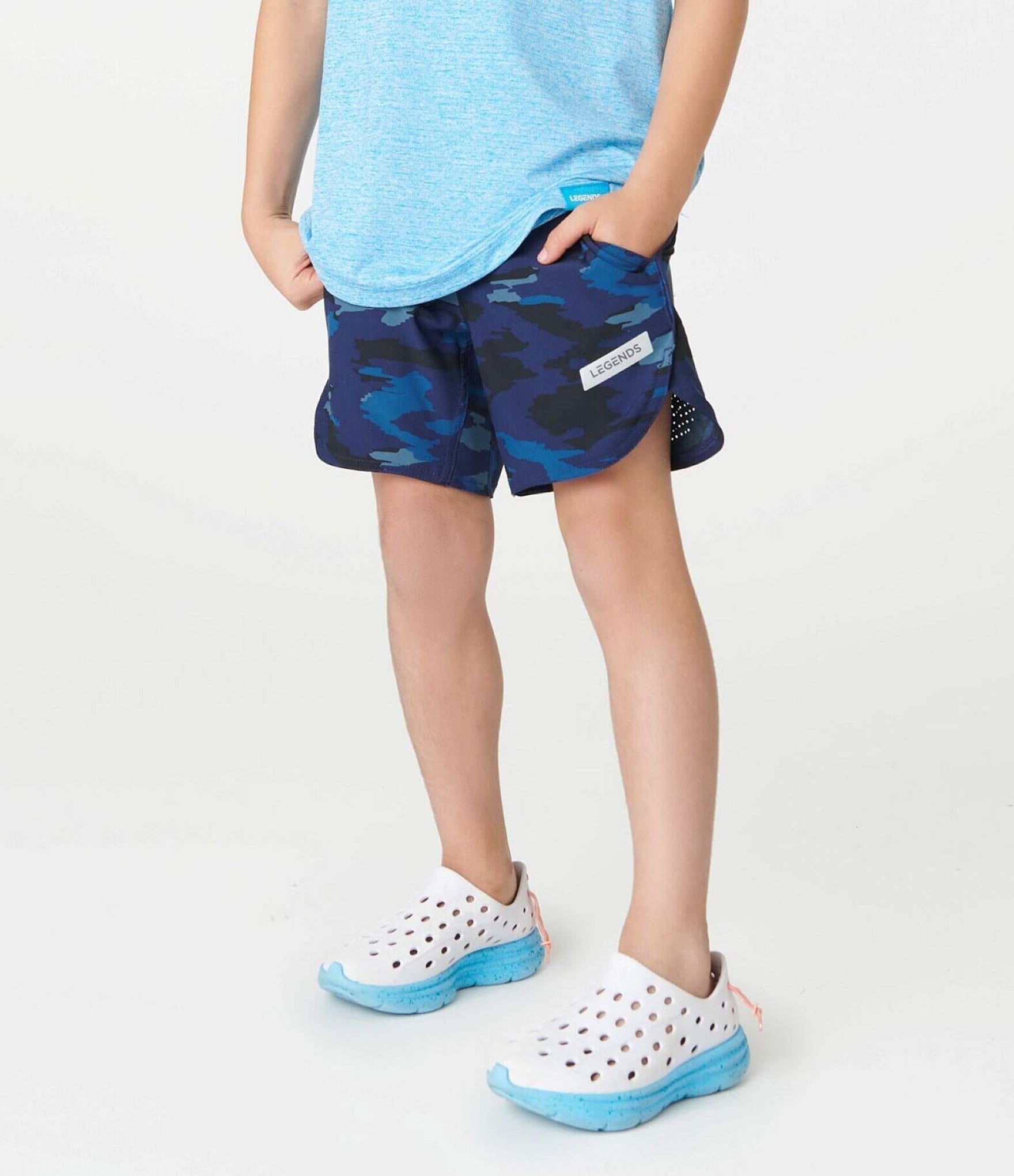 Legends Big Boys Luka Camouflage Pull On Athletic Shorts