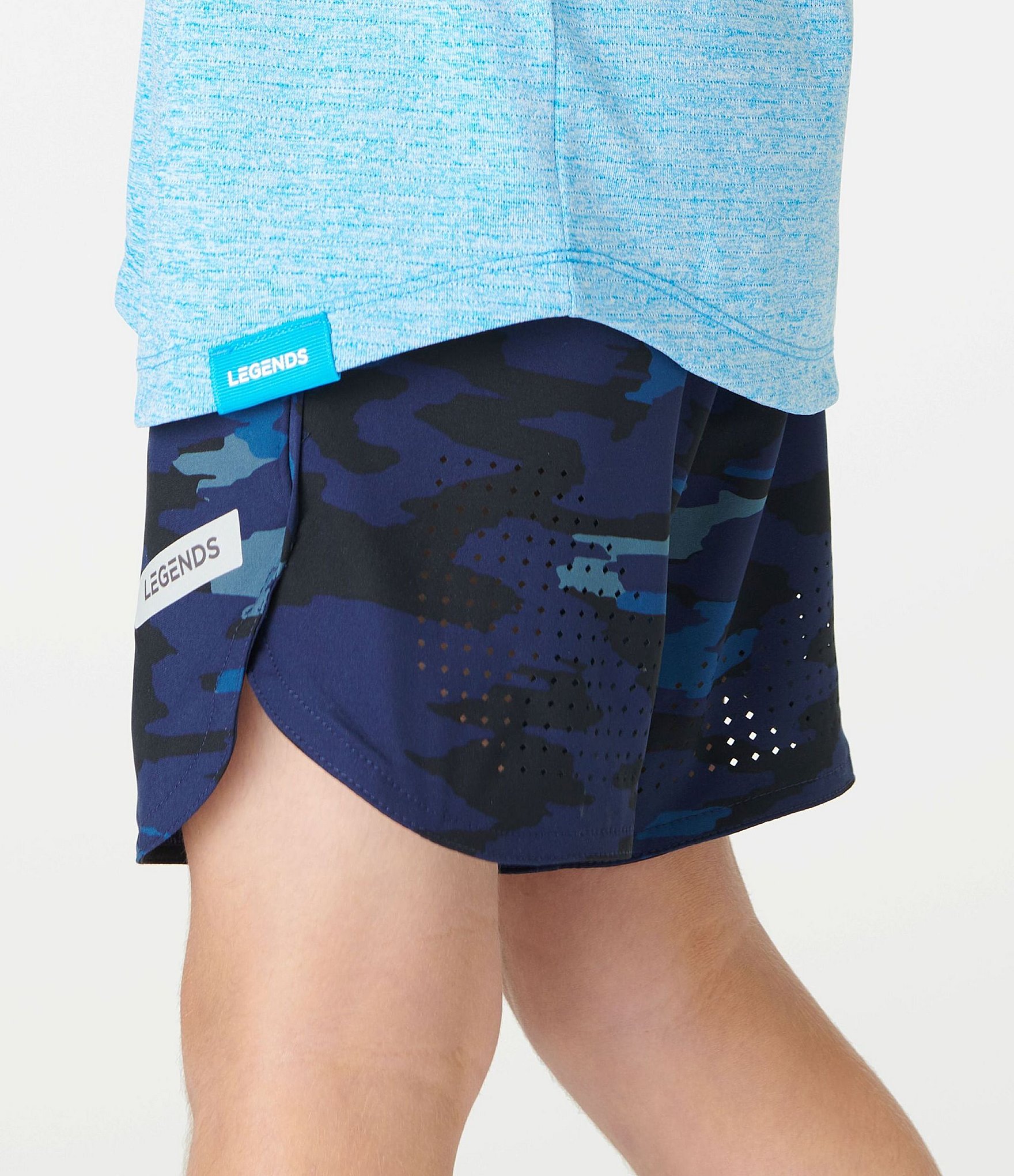 Legends Big Boys Luka Camouflage Pull On Athletic Shorts