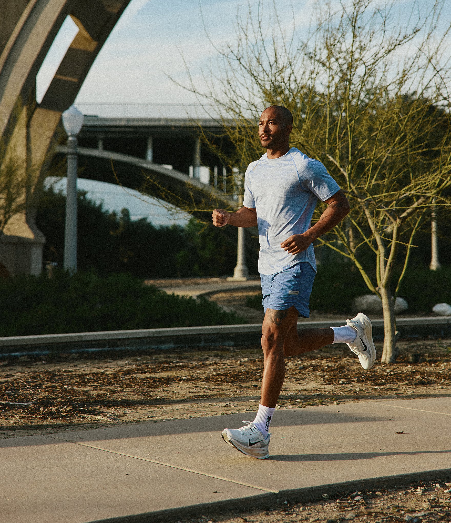 Legends Luka Logo Print 7#double; Inseam Shorts