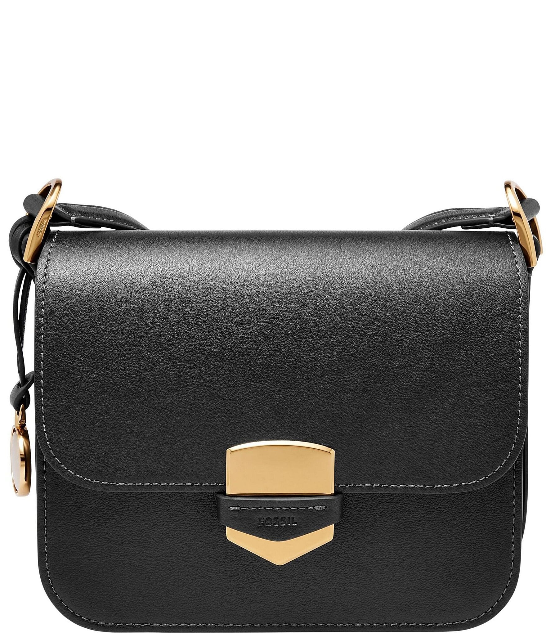 Fossil Women's Jolie Leather Small Shoulder Bag Purse Handbag, Black  (Model: ZB1877001): Handbags: Amazon.com