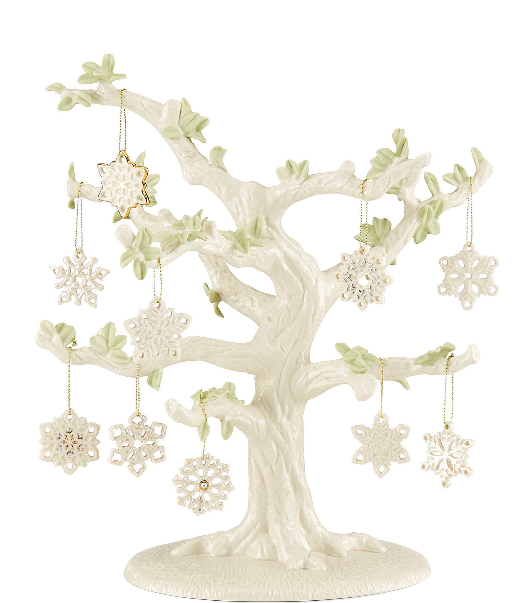 Lenox 2022 Snowflake 10Piece Ornament & Tree Set Dillard's