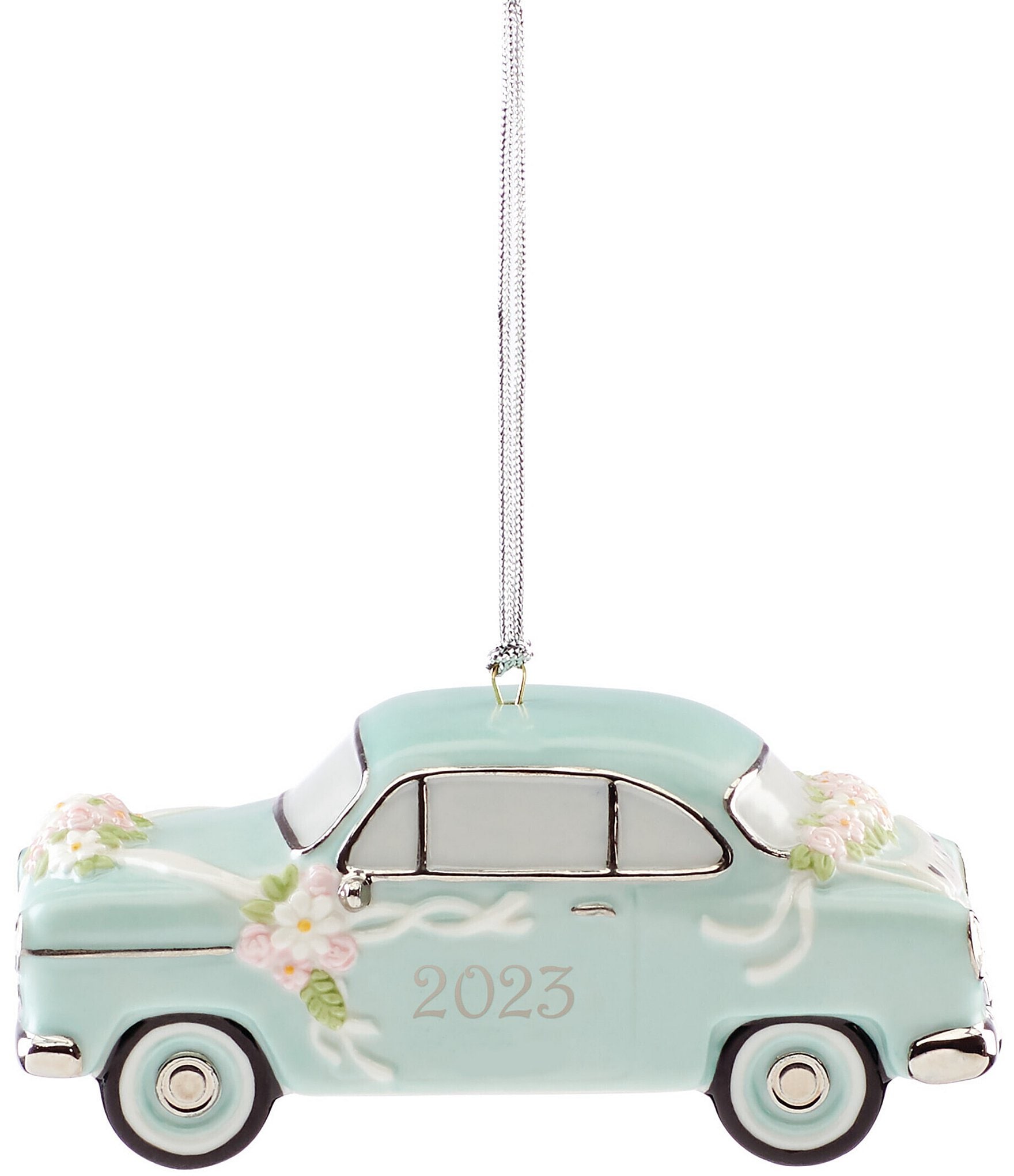 Lenox 2023 Annual Just Married Vintage Car Ornament