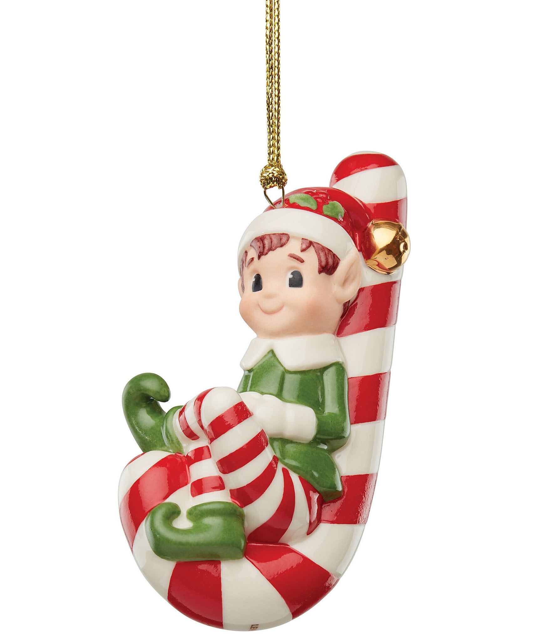 32” Fabric Sitting Christmas Candy Elf