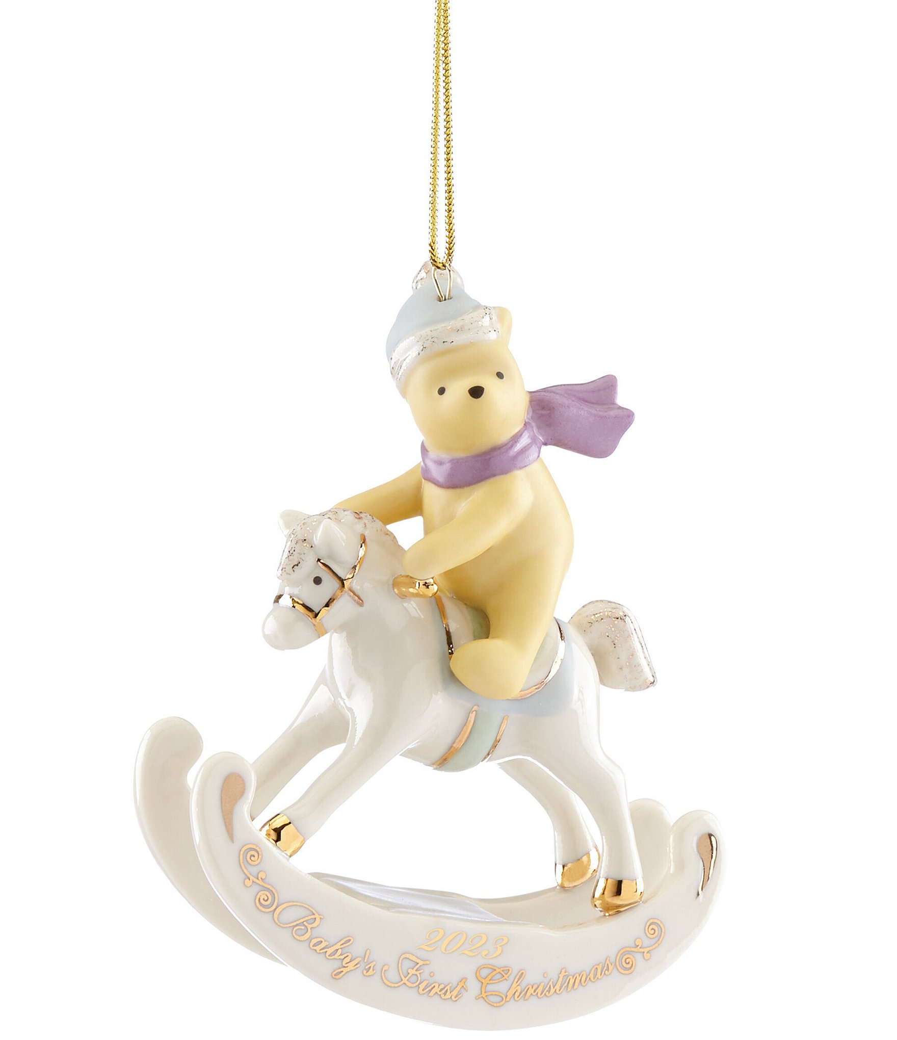 Lenox 2023 Disney Winnie the Pooh Baby's 1st Christmas Ornament Dillard's