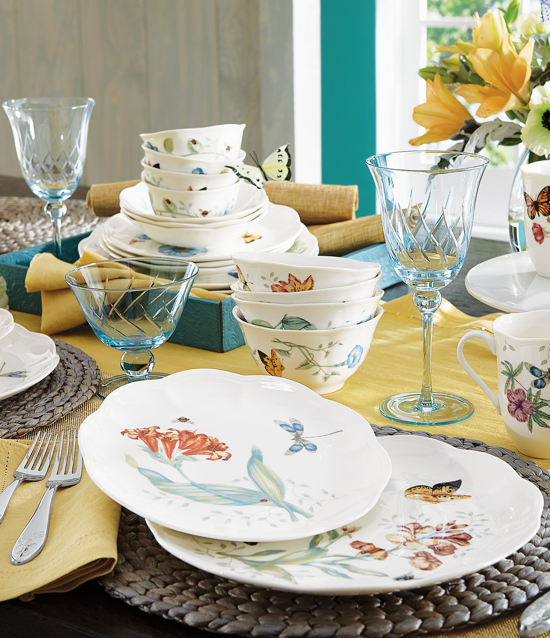 Lenox Butterfly Meadow 28-Piece Dinnerware Set