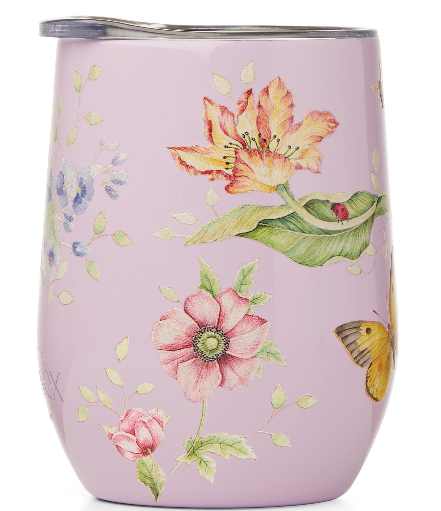 Butterfly Meadow Lavender Stainless Steel Tumbler – Lenox Corporation