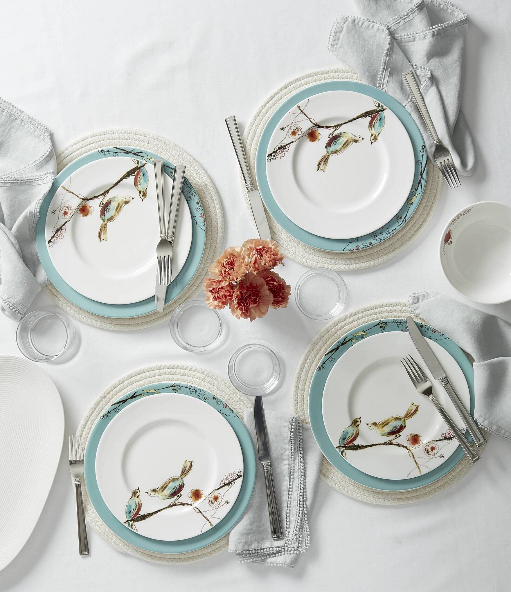Lenox Chirp Dinner Plates, Set of 4