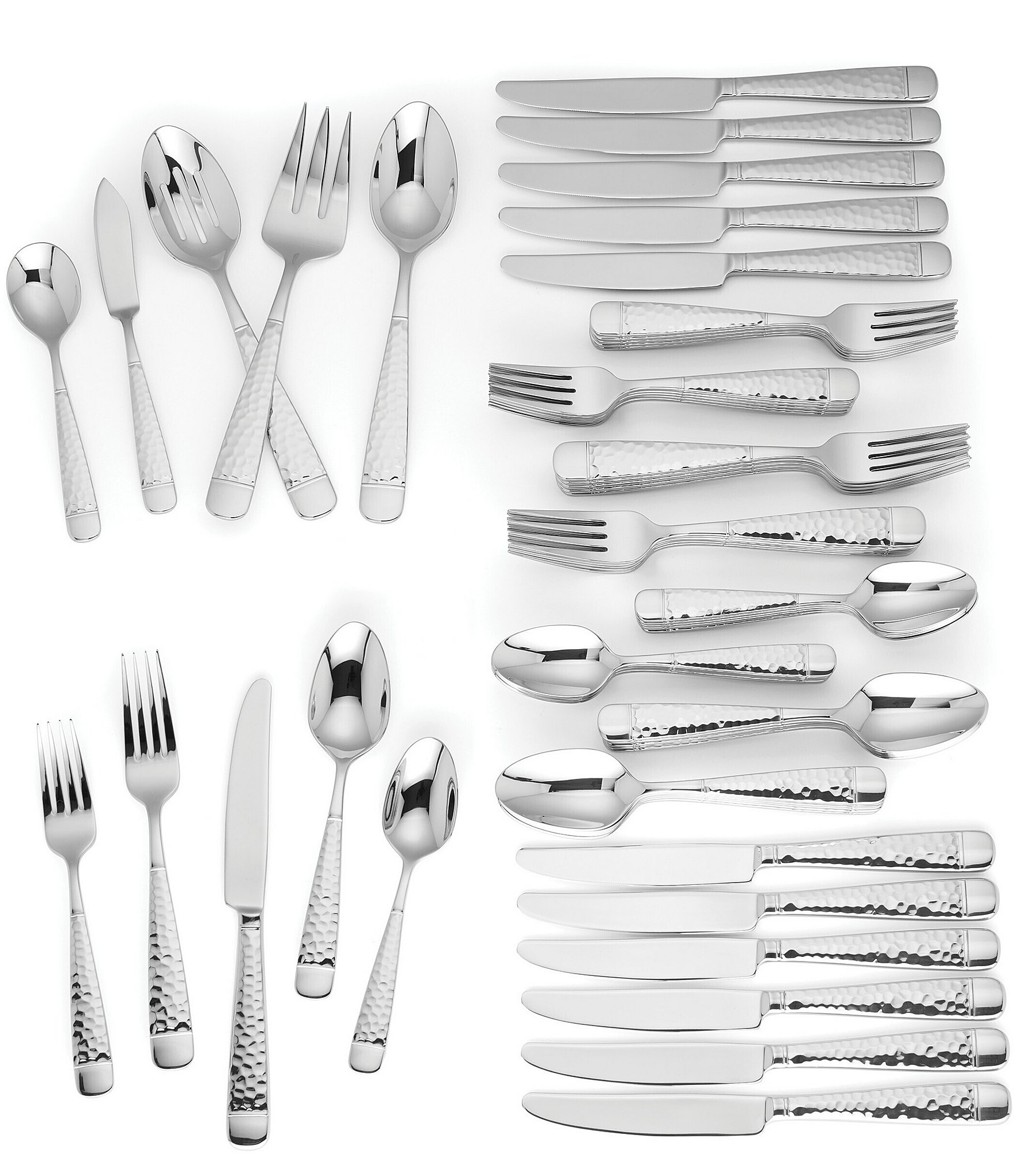 Lenox Eastwood 65-Piece Stainless Steel Flatware Set