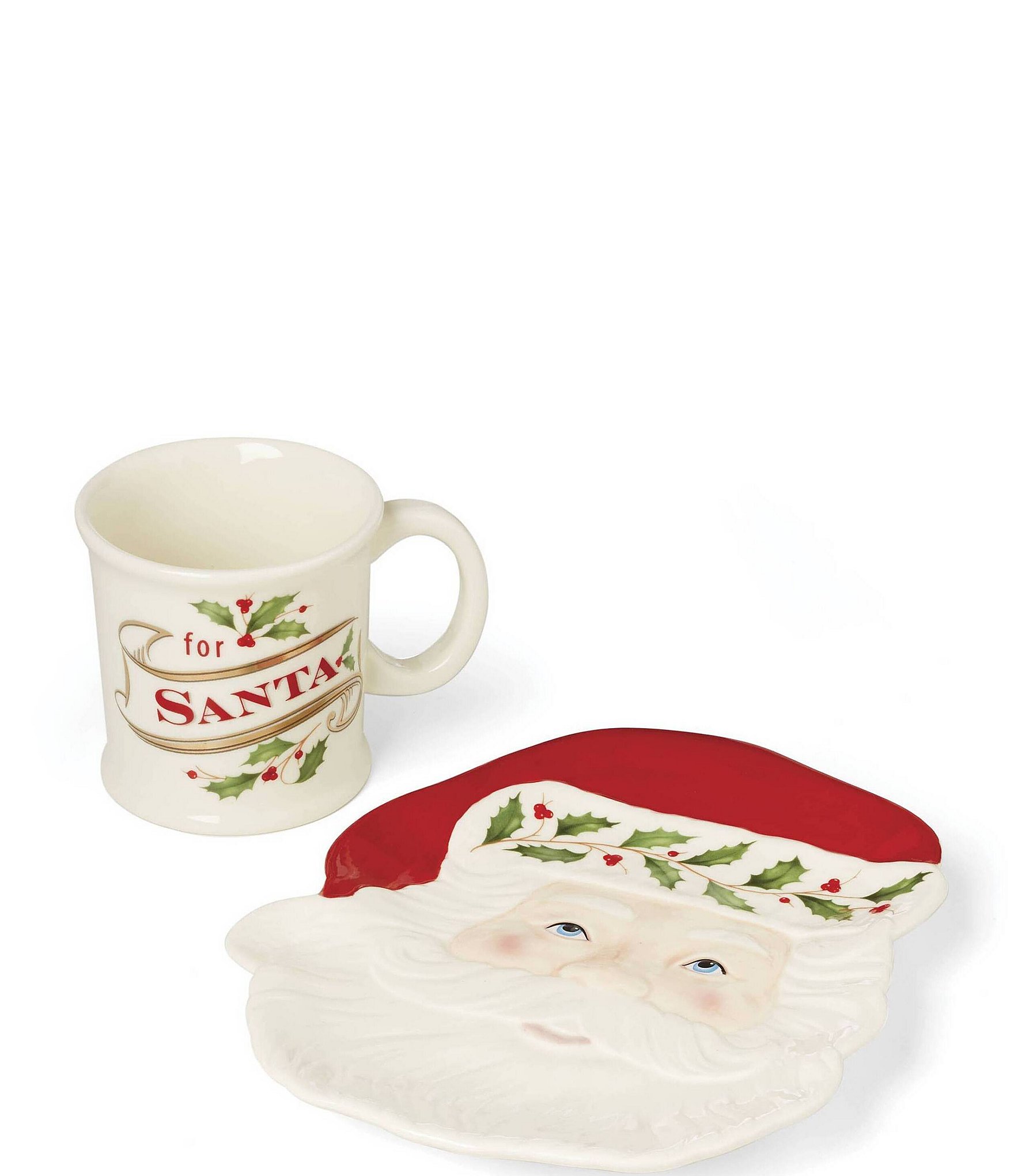 Lenox Holiday 2-Piece Cookies For Santa Set