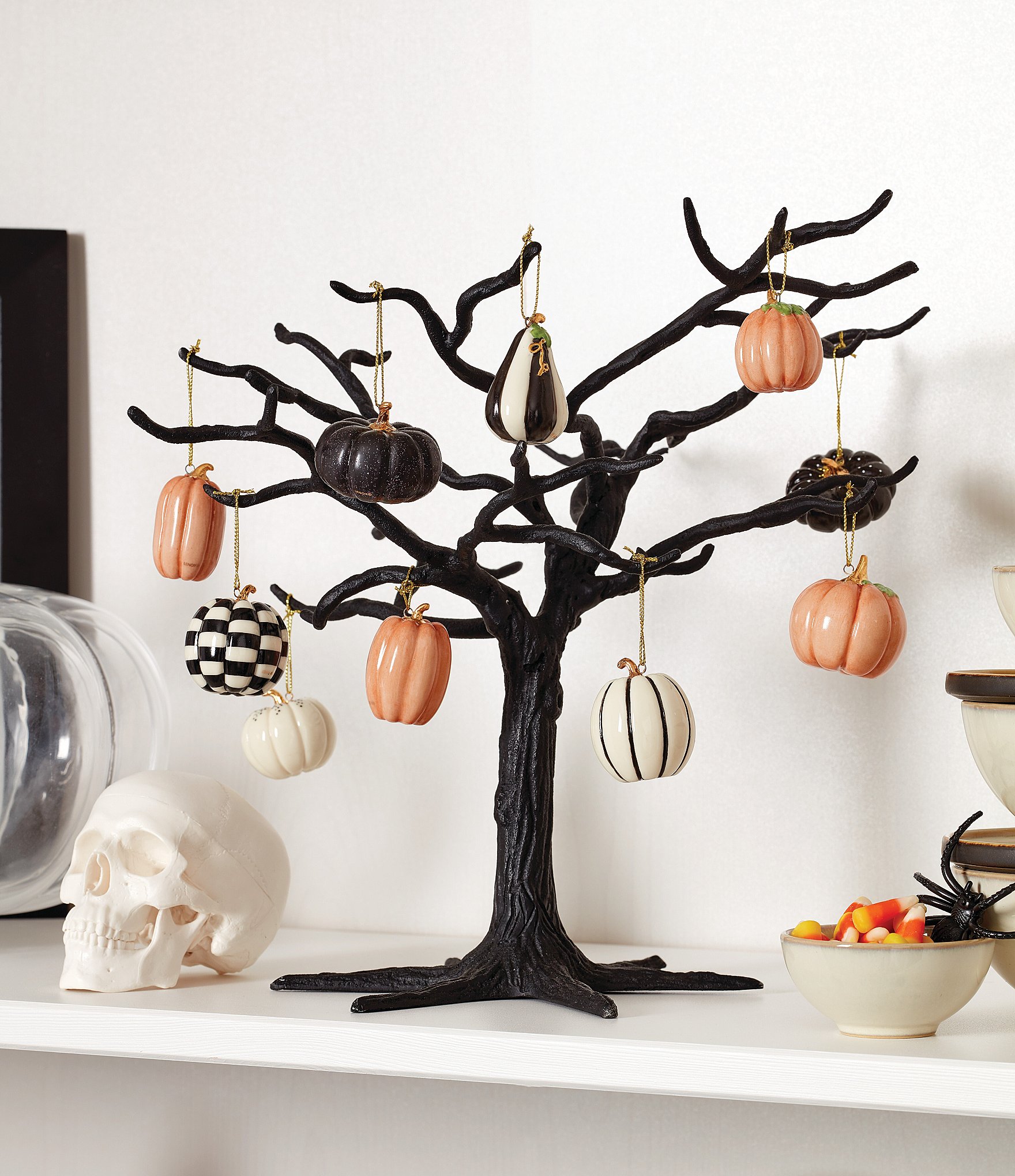 Lenox Mini Pumpkin 10-Piece Ornament Set