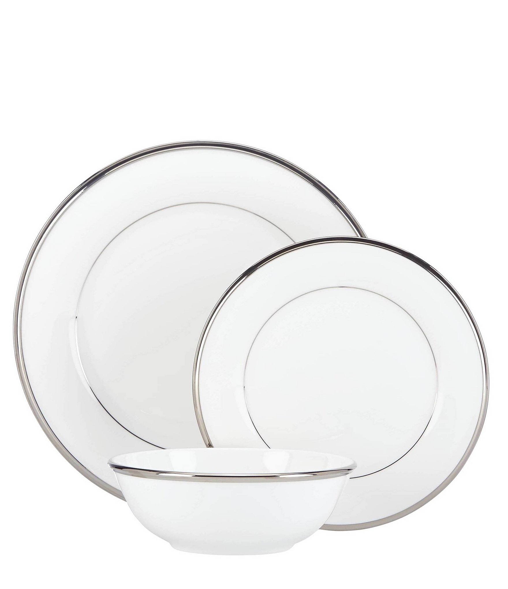 lenox solitaire 3 piece place setting online onl