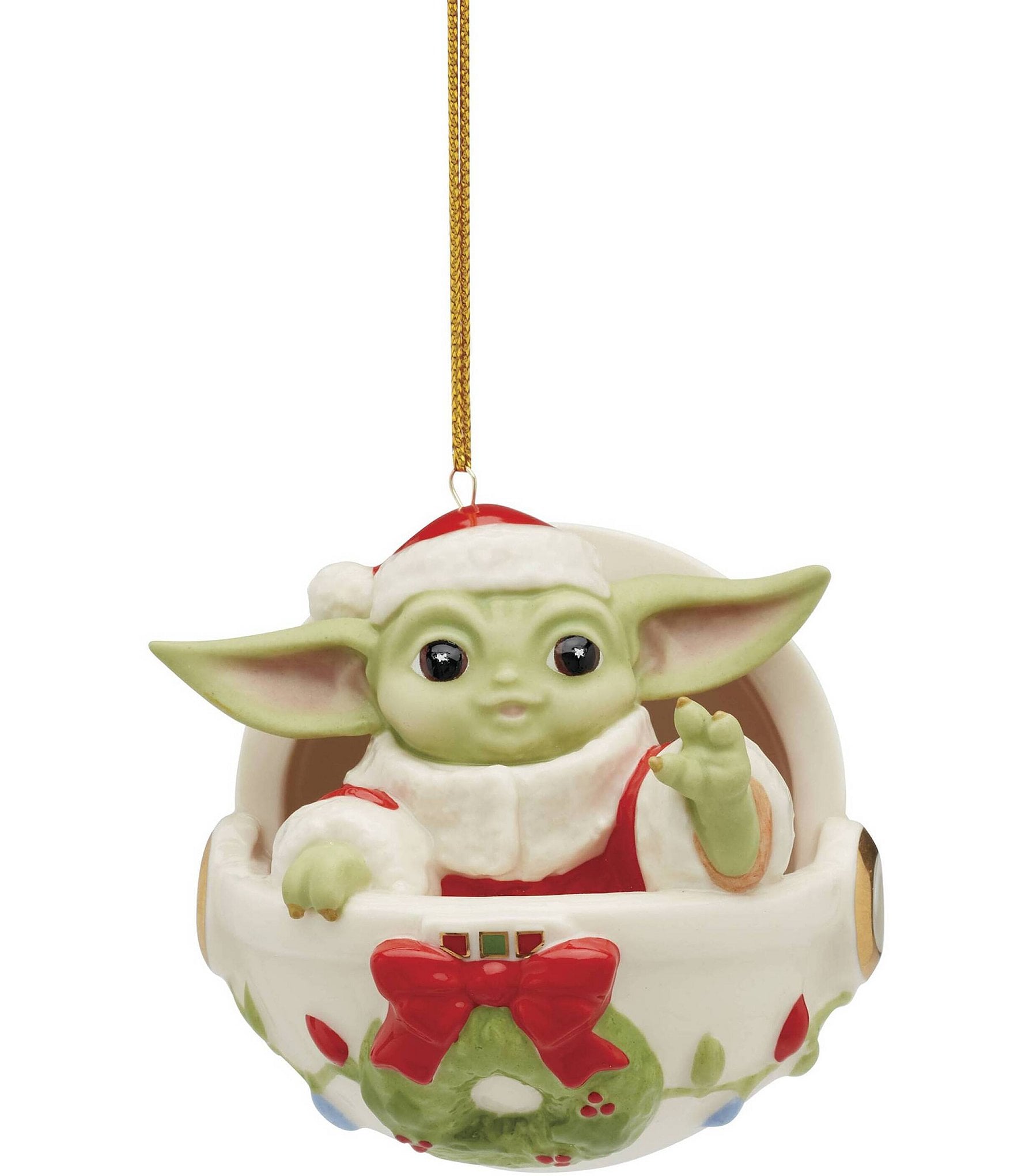 Lenox Star Wars Grogu's Holiday Hover Pram Ornament